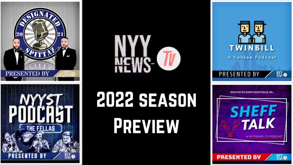 NYYNEWSTV LIVE 2022 YANKEES SEASON PREVIEW @NotFranc1s @SimonettiSource @Garysheffieldjr @BBlueintheBronx @lucajeter2003 @ABeltran1993 @CHRISTIAN_NYYST @CHRISJR_NYYST @STATGUYRY_NYYST