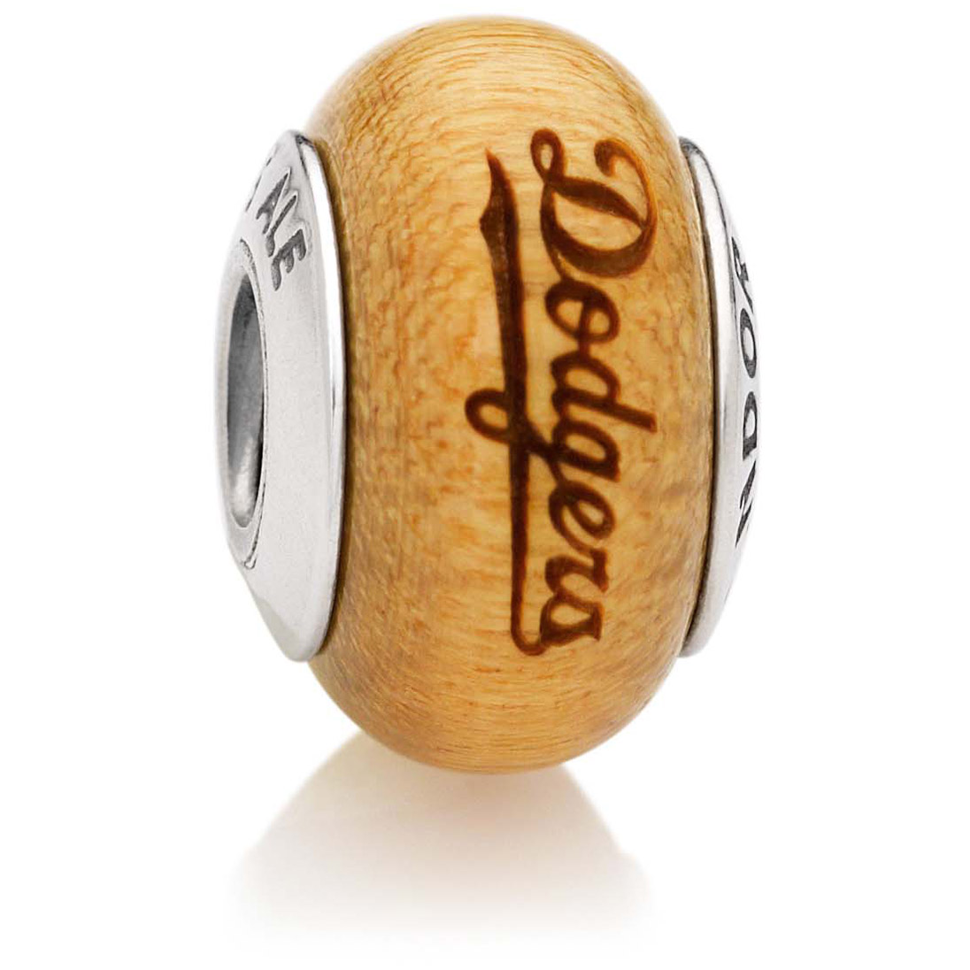 Women's Pandora Los Angeles Dodgers Wood Charm