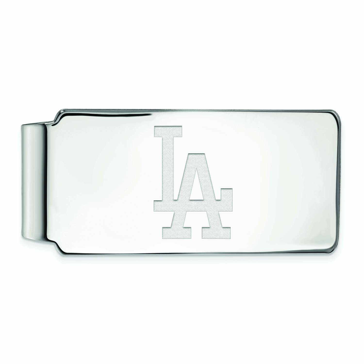 Los Angeles Dodgers Sterling Silver Money Clip