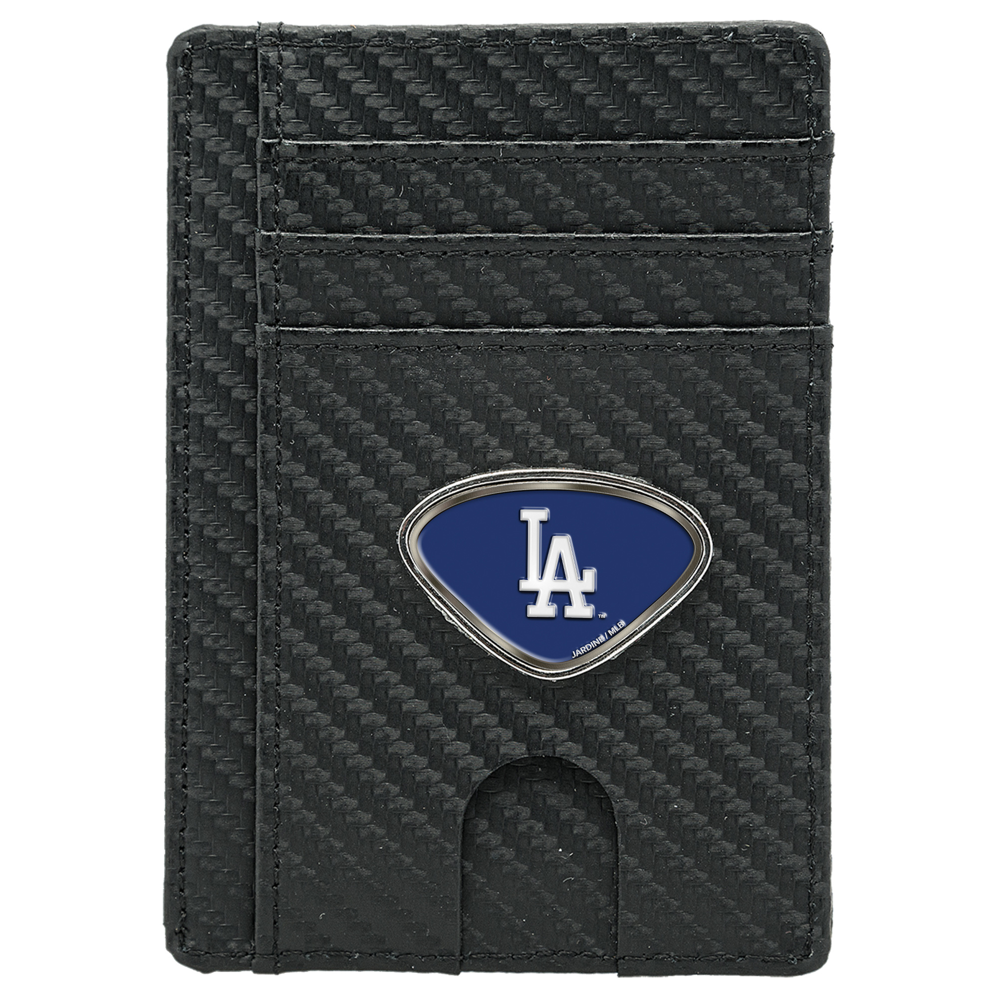 Men's Black Los Angeles Dodgers RFID Wallet