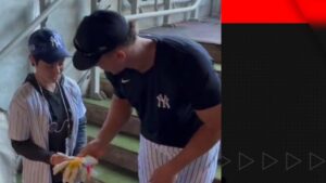 Aaron Judge Make-A-Wish Gesture Touches Hearts at Yankee Stadium