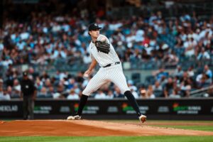 “Baby Cole” Cam Schlittler Shines as Yankees Power Past Nationals with Rice, Domínguez, and Chisholm Homers