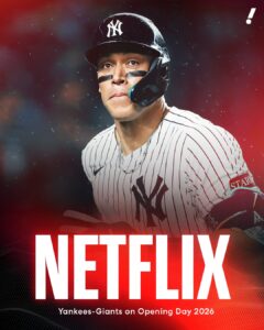 Streaming Madness: Yankees vs. Giants on Netflix to Kick Off 2026 MLB Season