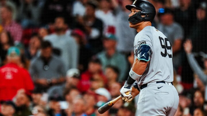 Yankees Almost No-Hit Red Sox in 4-1 Win, as Judge Surpasses DiMaggio and Gil Shines