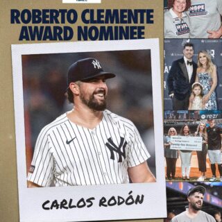 Carlos Rodón’s Inspiring Journey to the Roberto Clemente Award
