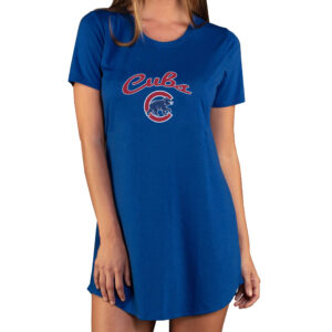 Women’s Concepts Sport Royal Chicago Cubs Marathon Knit Nightshirt