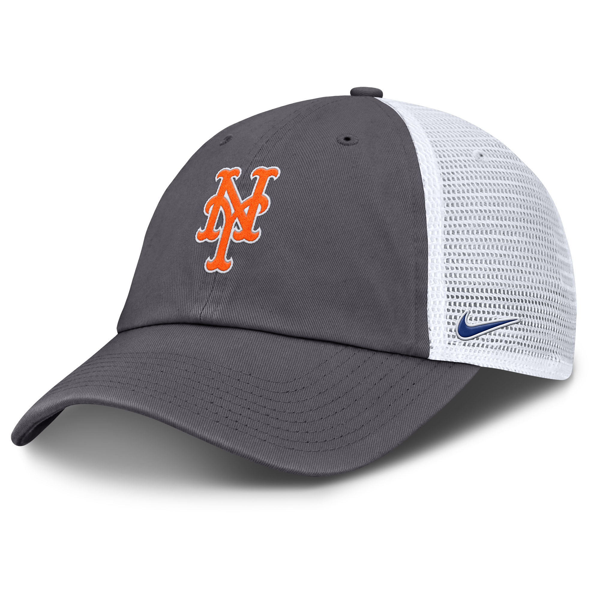 Men’s Nike Gray New York Mets Adjustable Trucker Hat
