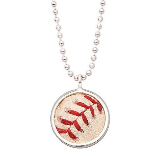 Tokens & Icons Houston Astros Game-Used Baseball Pendant Houston Astros Fan Edition
