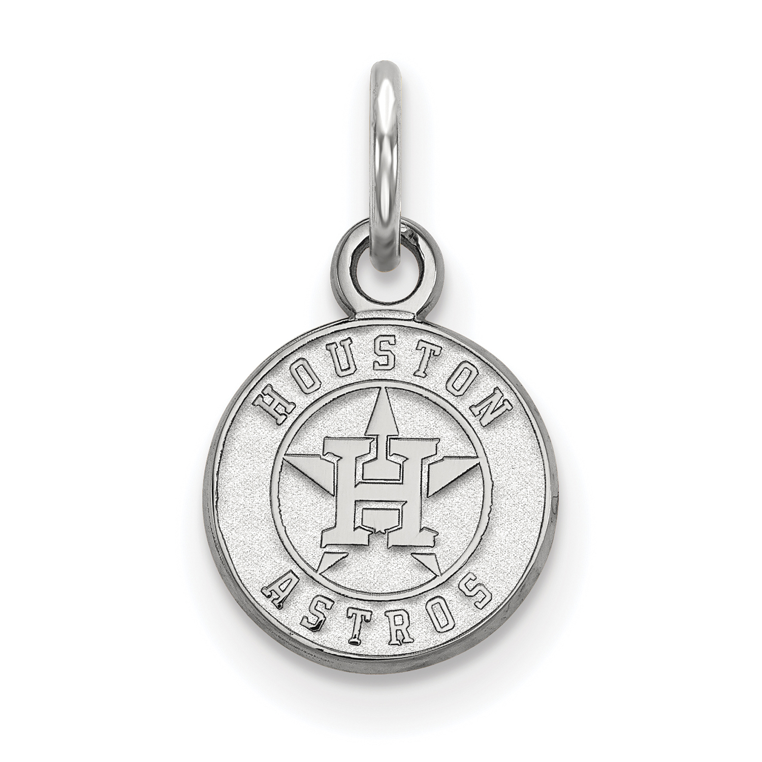 Women’s Houston Astros Sterling Silver Extra-Small Pendant Houston Astros Fan Edition