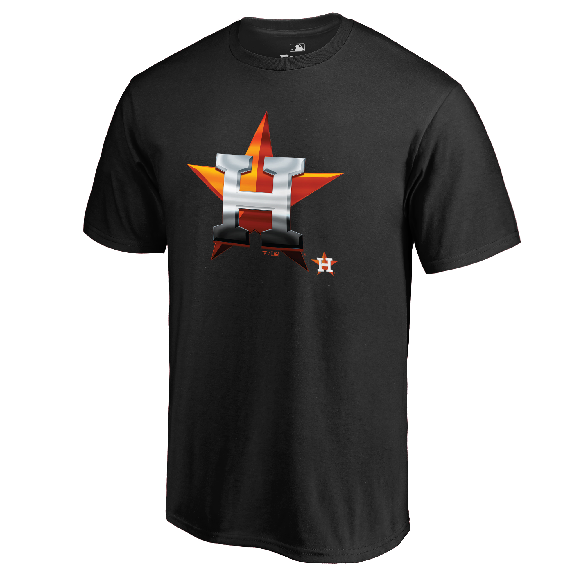 Men’s Black Houston Astros Midnight Mascot T-Shirt Houston Astros Fan Edition