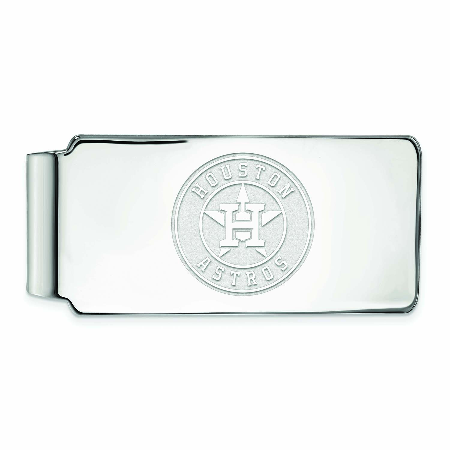 Houston Astros Sterling Silver Money Clip Houston Astros Fan Edition
