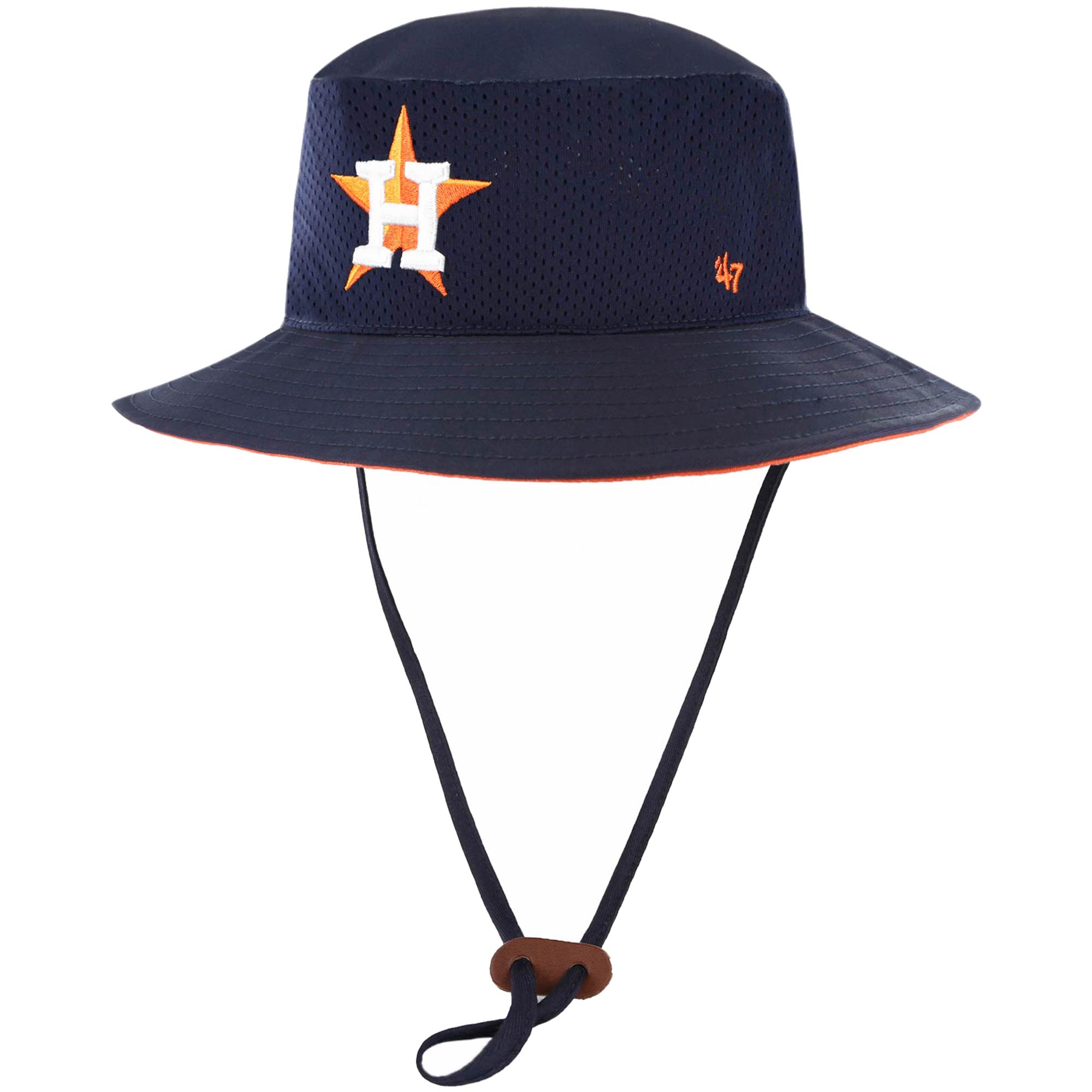 Men’s ’47 Navy Houston Astros Panama Pail Bucket Hat Houston Astros Fan Edition