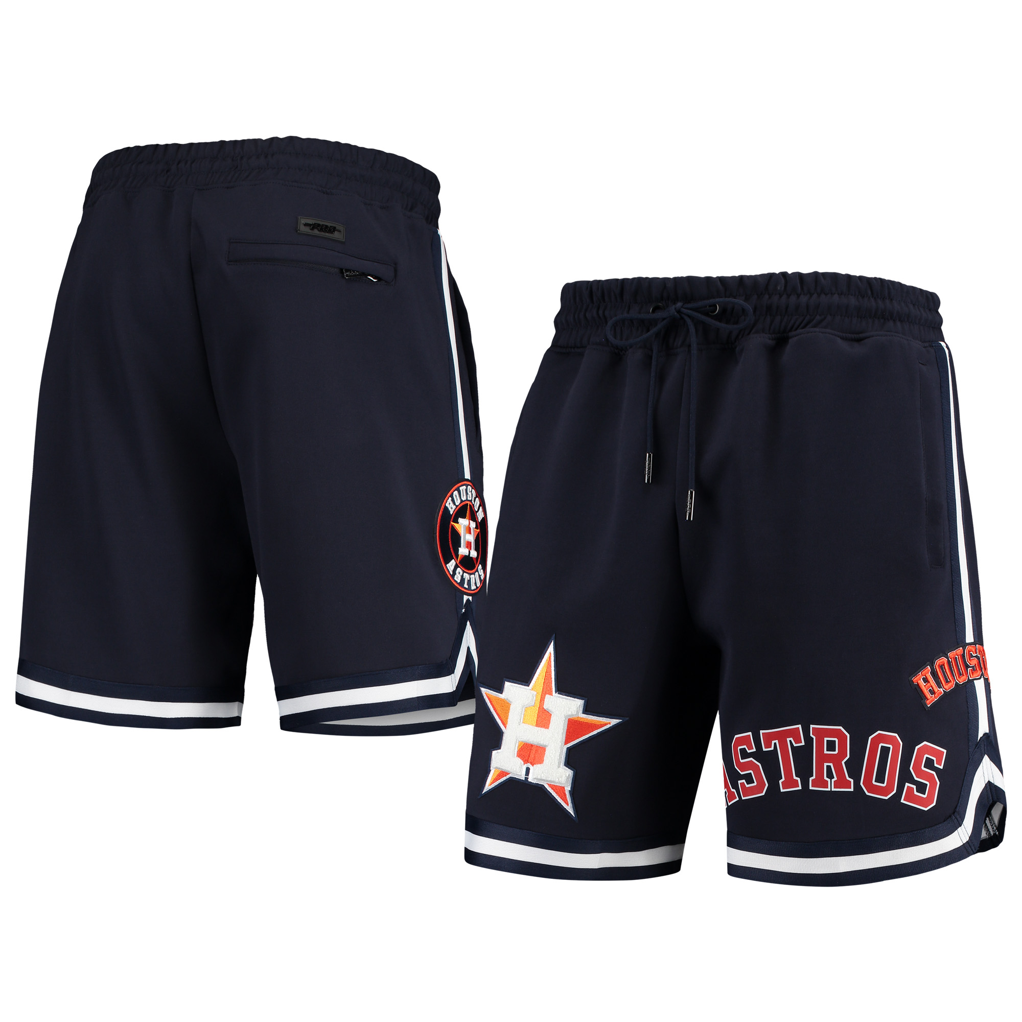 Men’s Pro Standard Navy Houston Astros Team Shorts Houston Astros Fan Edition