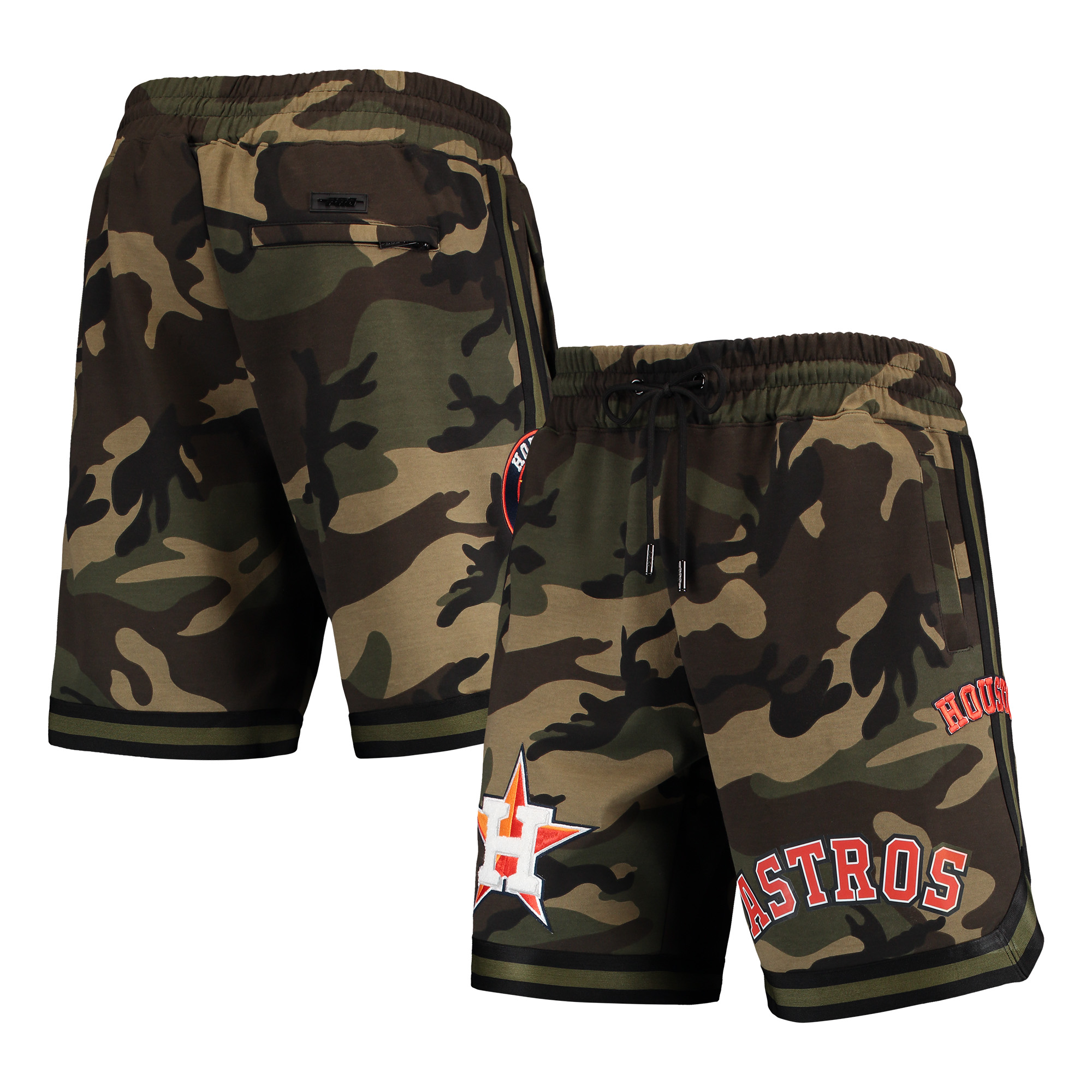 Men’s Pro Standard Camo Houston Astros Team Shorts Houston Astros Fan Edition