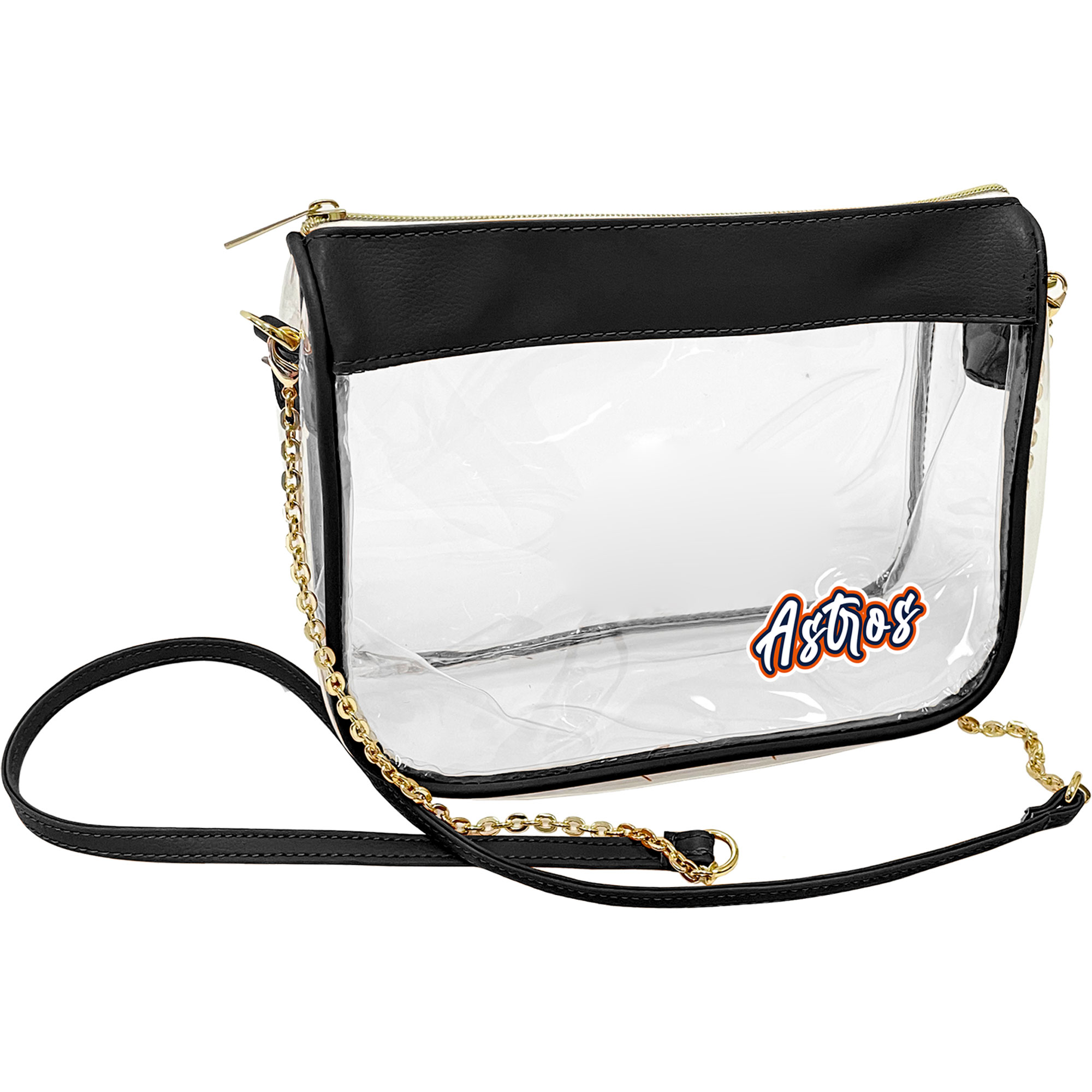 Houston Astros Hype Stadium Crossbody Clear Bag Houston Astros Fan Edition