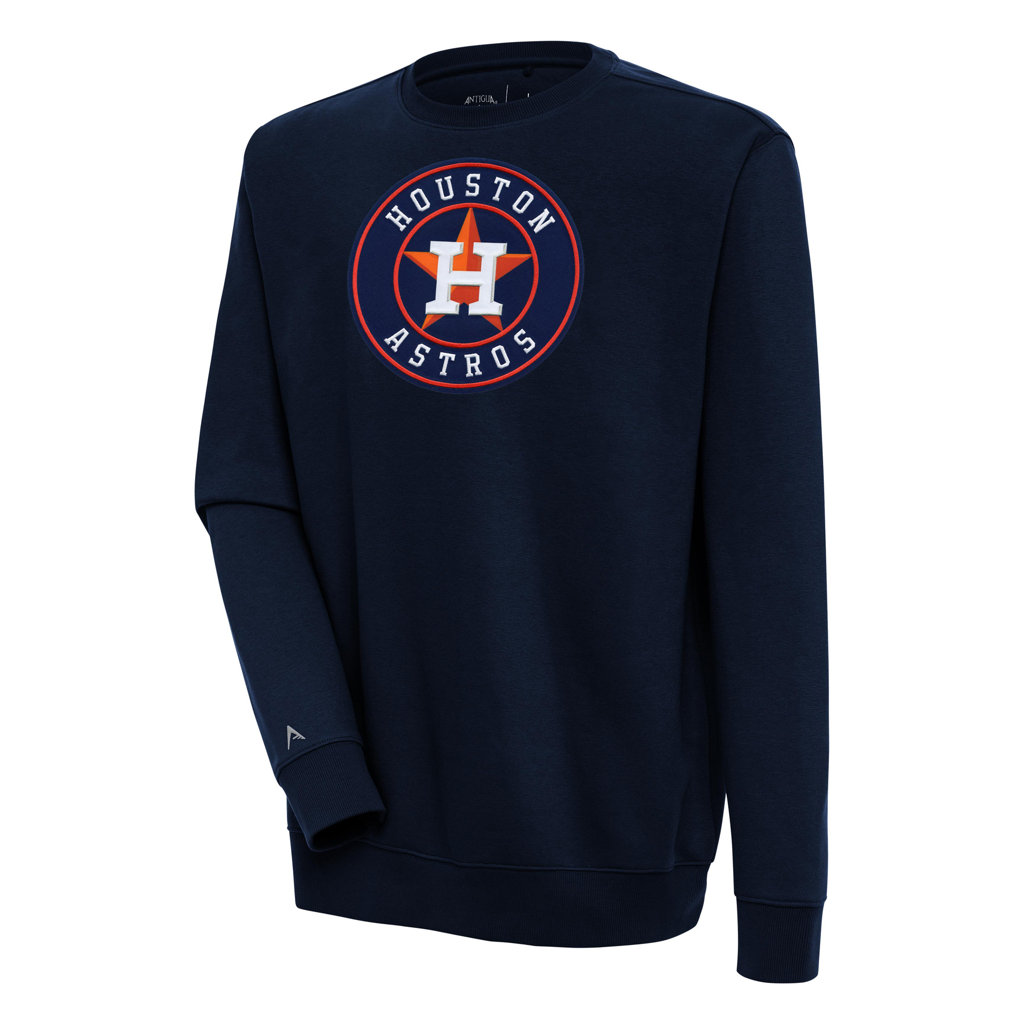 Men’s Antigua  Navy Houston Astros Victory Pullover Sweatshirt Houston Astros Fan Edition