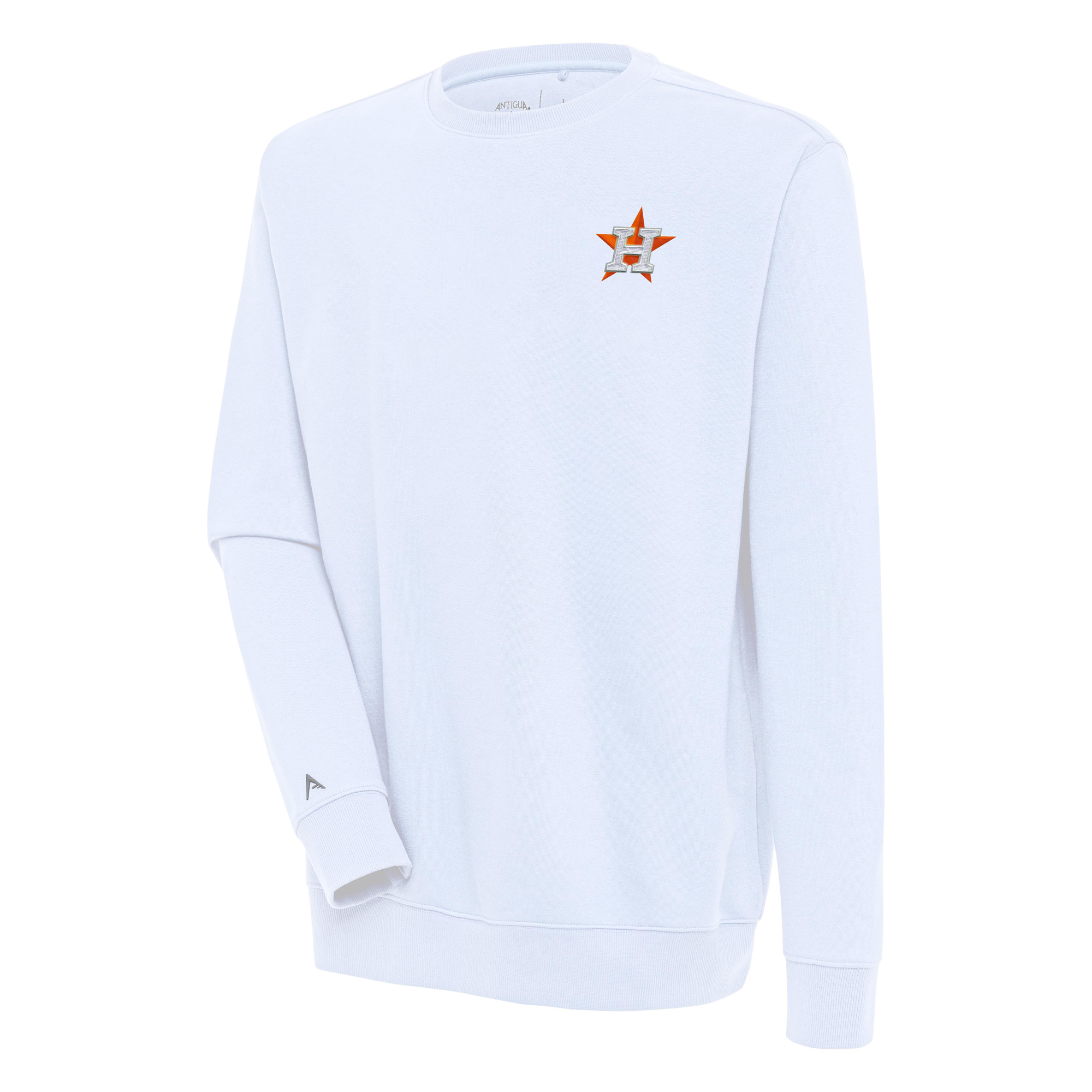 Men’s Antigua  White Houston Astros Victory Pullover Sweatshirt Houston Astros Fan Edition