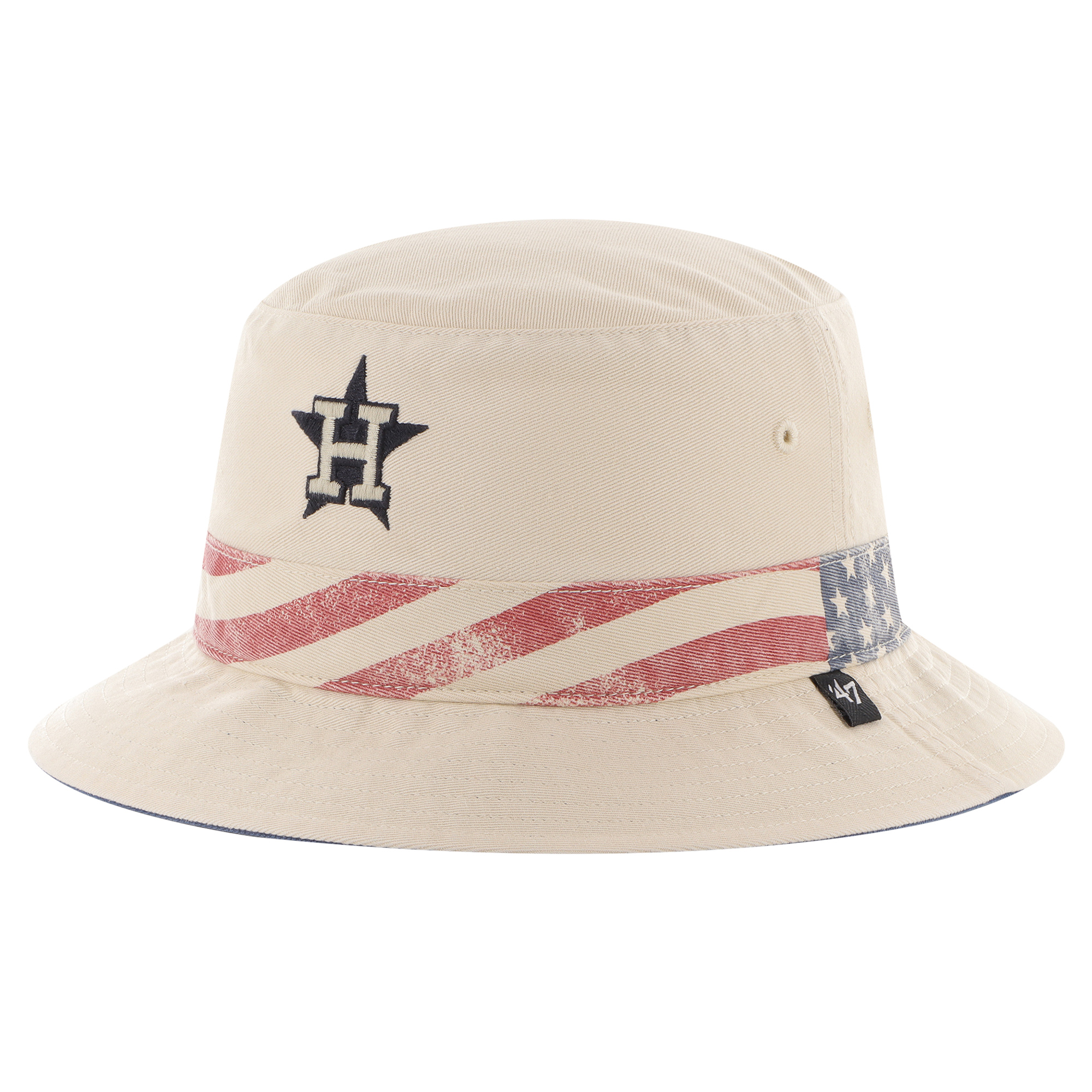 Men’s ’47 Khaki Houston Astros Glory Daze Bucket Hat Houston Astros Fan Edition