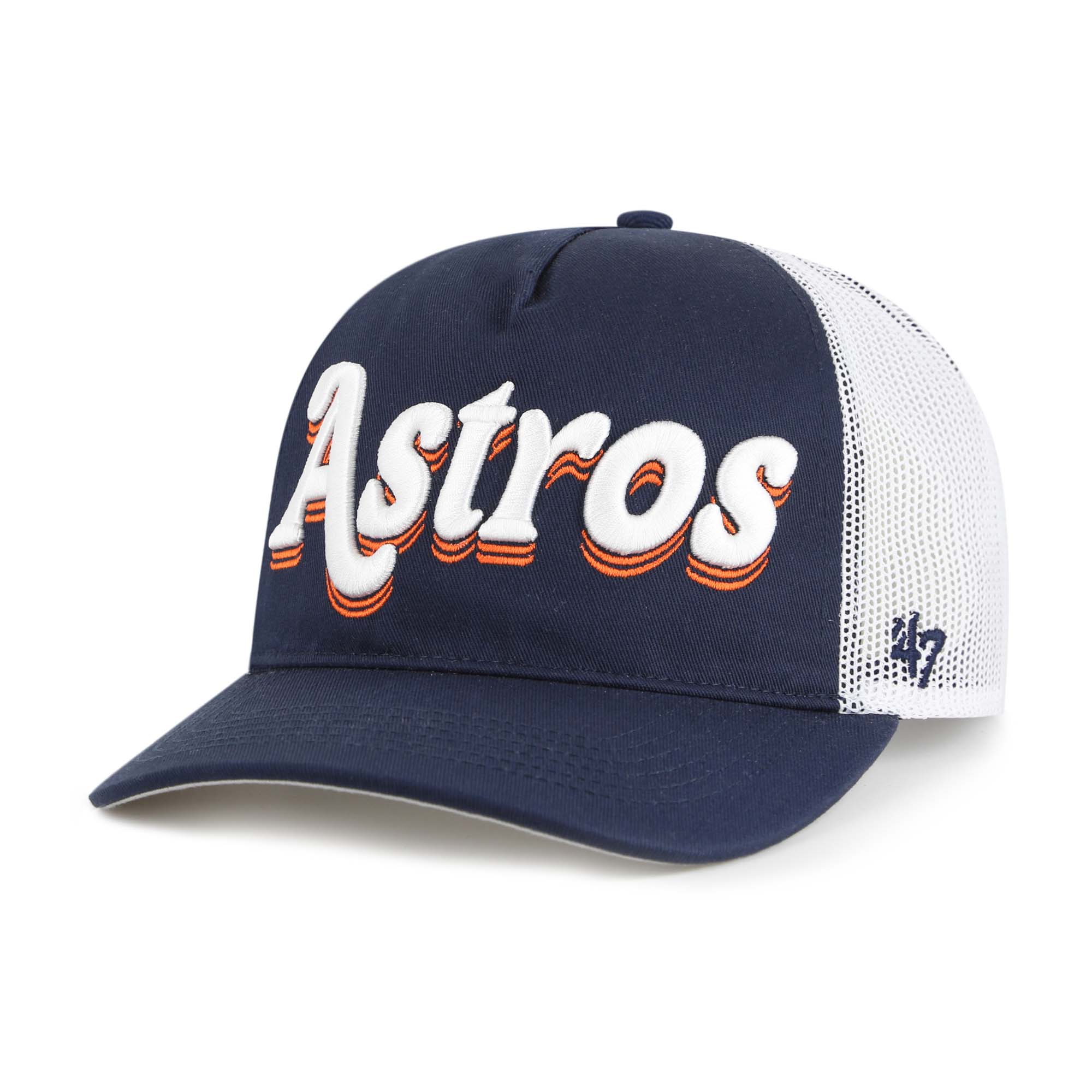 Women’s ’47 Navy Houston Astros Biloxi Hitch Adjustable Hat Houston Astros Fan Edition
