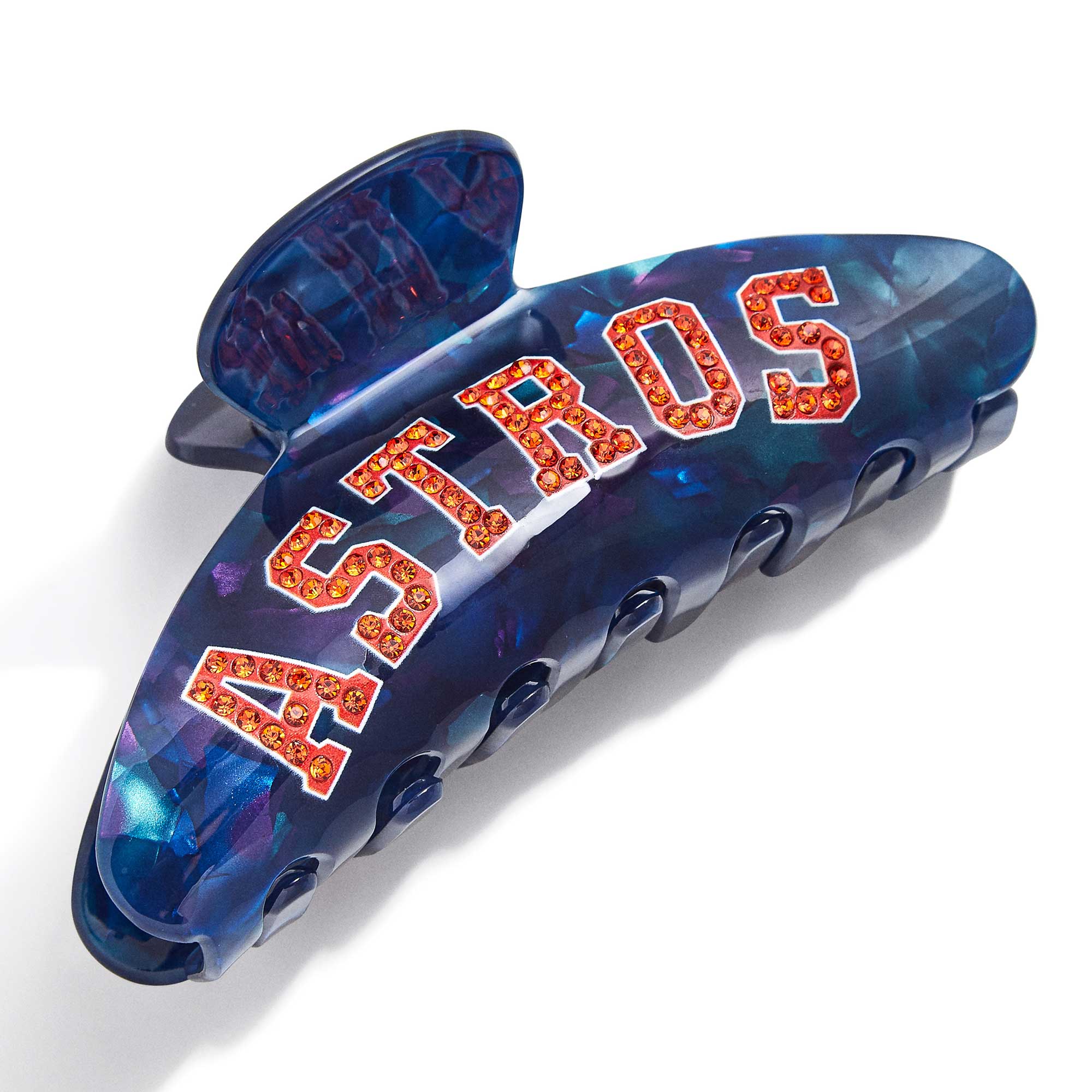 BaubleBar Houston Astros Claw Hair Clip Houston Astros Fan Edition