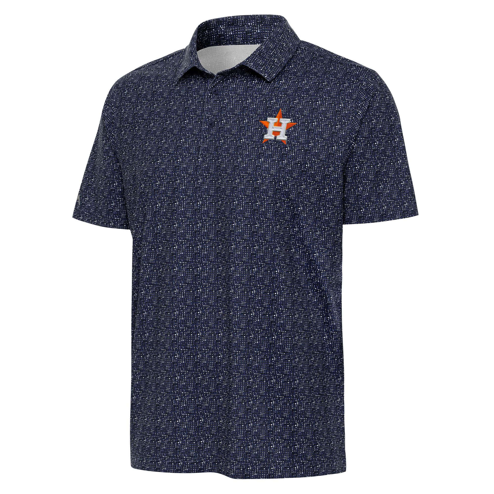 Men’s Antigua Navy Houston Astros Figment Polo Houston Astros Fan Edition