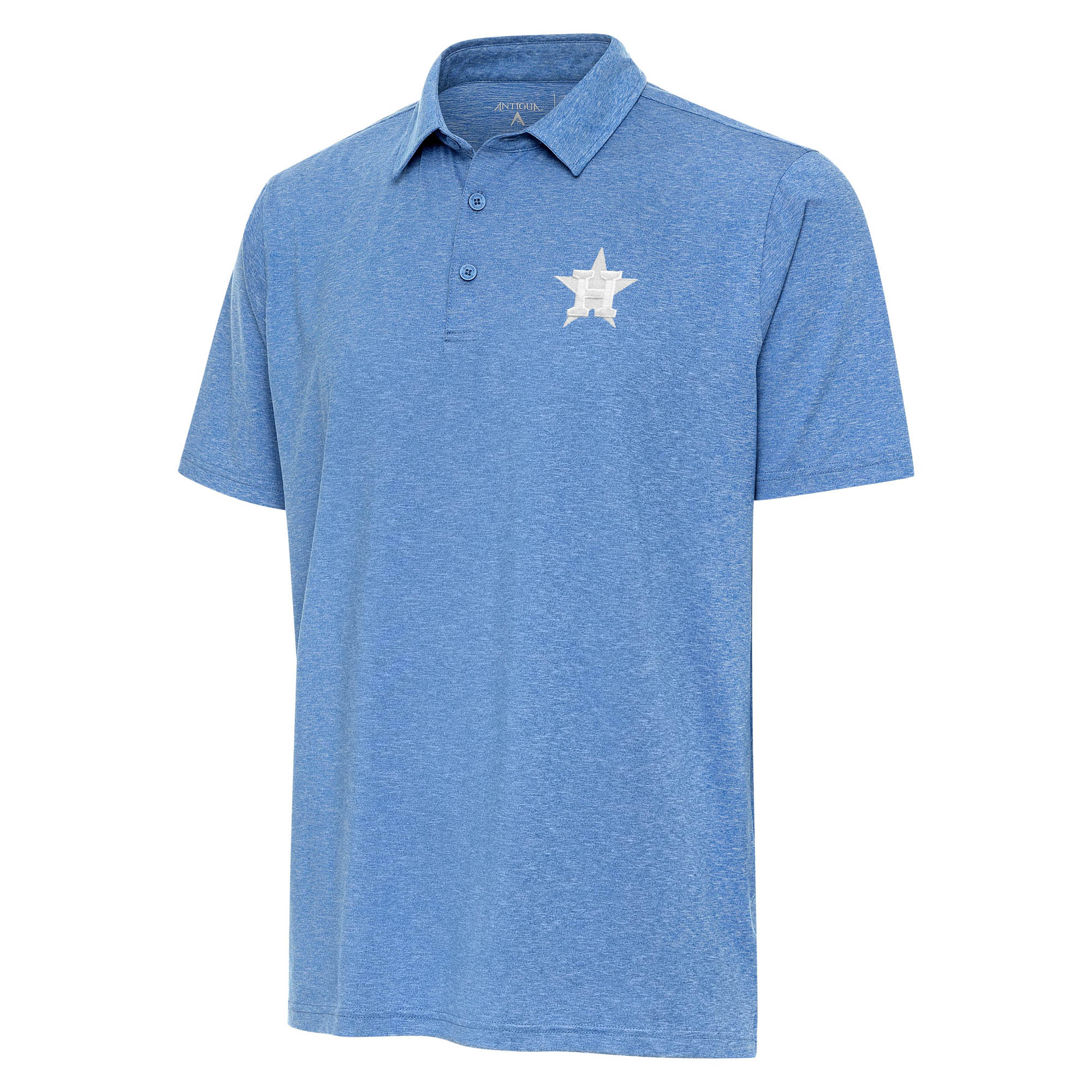 Men’s Antigua Blue Houston Astros Par 3 Polo Houston Astros Fan Edition