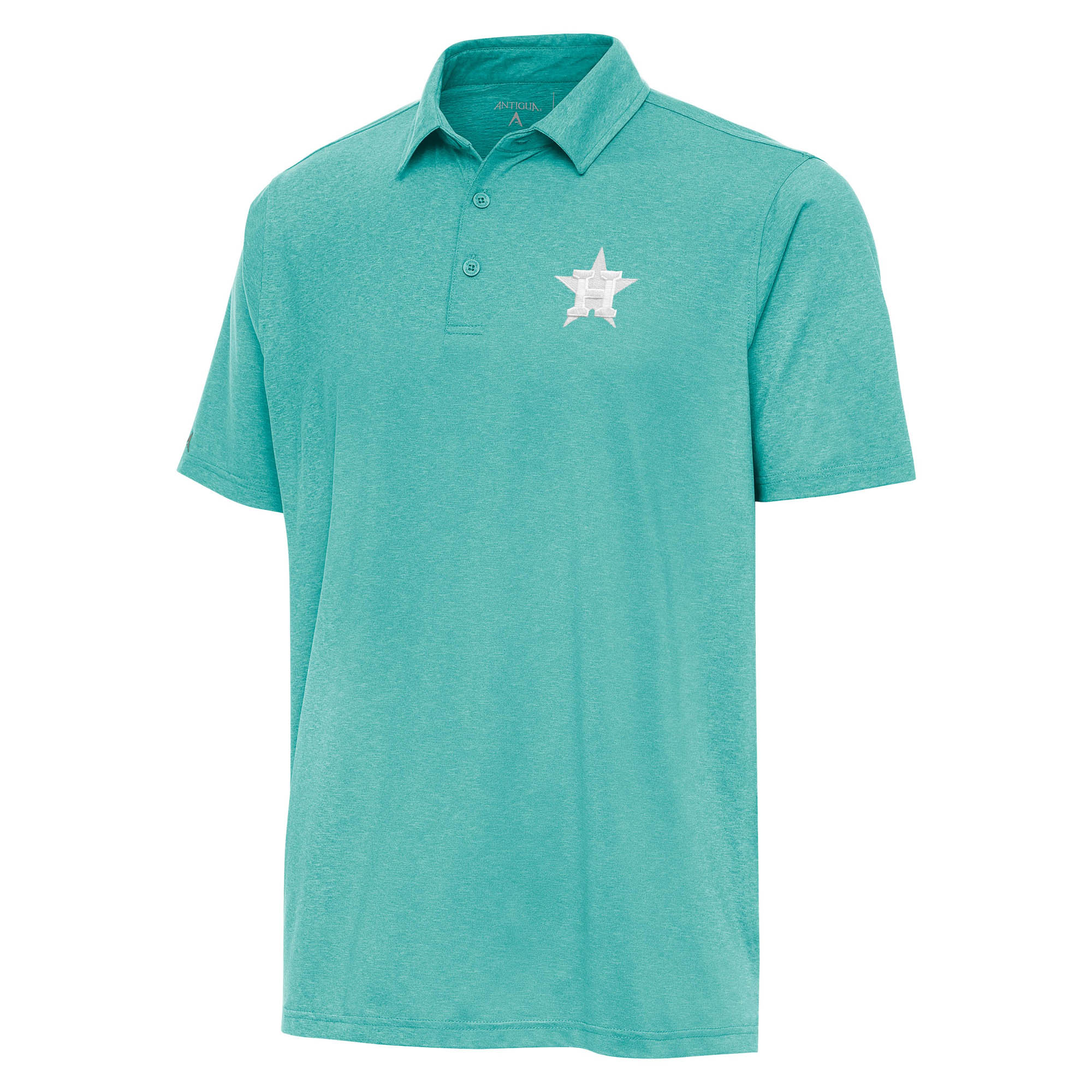 Men’s Antigua Mint Houston Astros Par 3 Polo Houston Astros Fan Edition