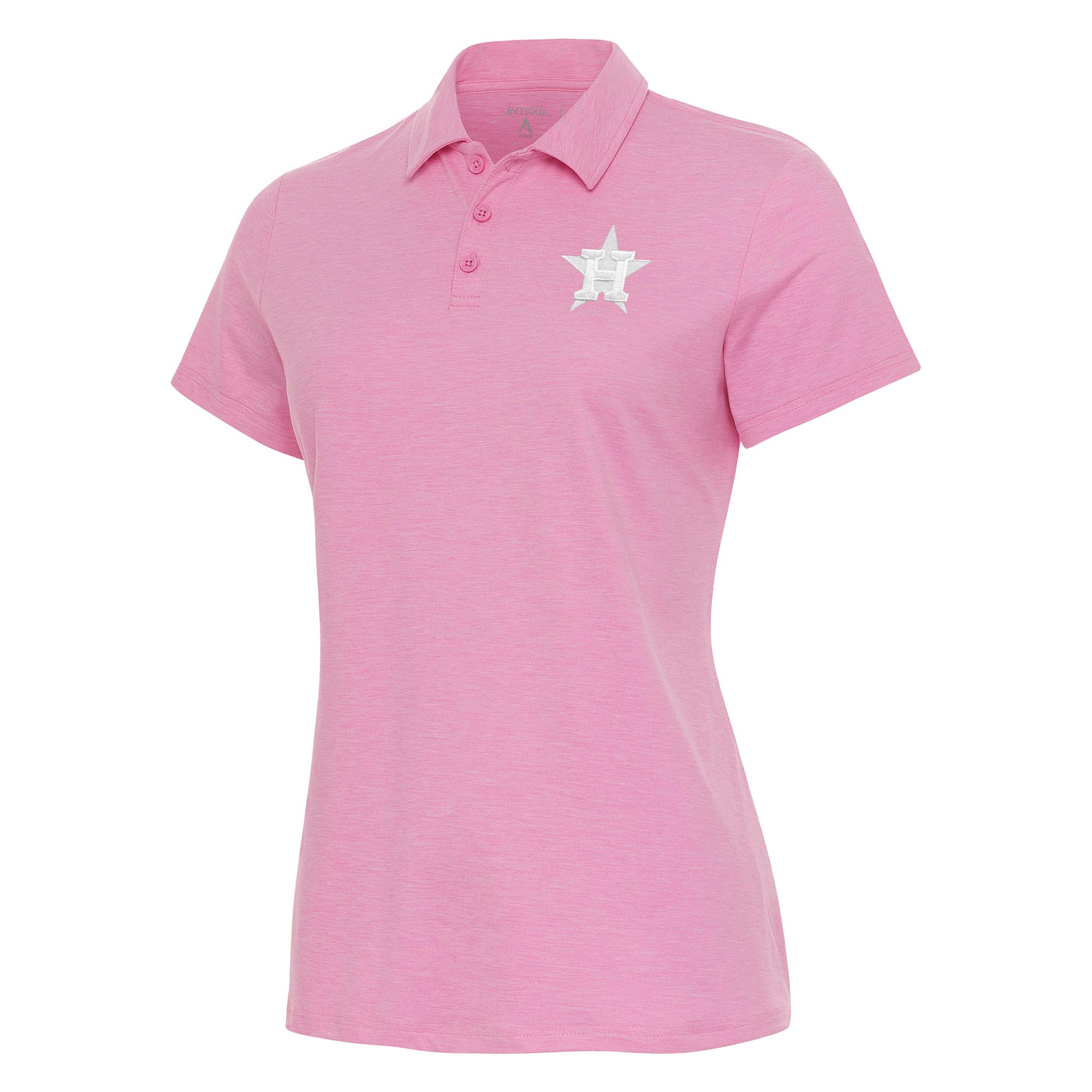 Women’s Antigua  Pink Houston Astros Matter Polo Houston Astros Fan Edition