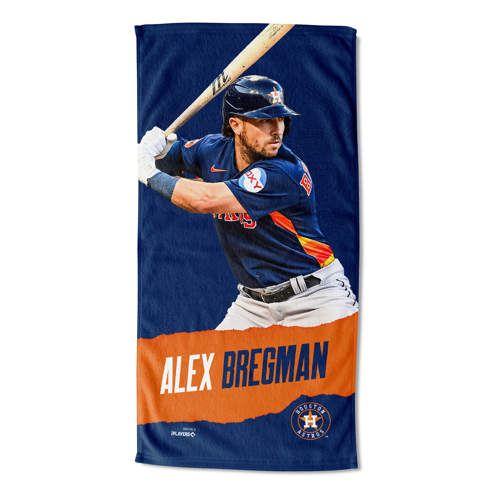 The Northwest Group Alex Bregman Houston Astros 30″ x 60″ Player Beach Towel Houston Astros Fan Edition