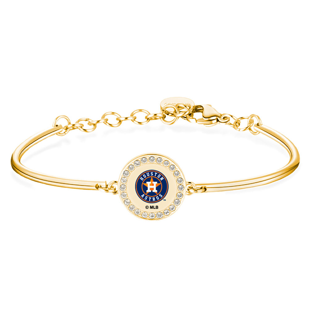 Brosway Gold Houston Astros Team Bracelet Houston Astros Fan Edition