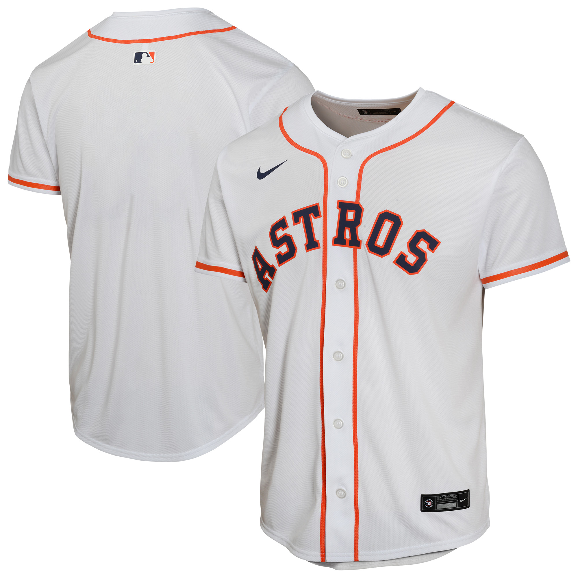 Youth Nike White Houston Astros Home Game Jersey Houston Astros Fan Edition