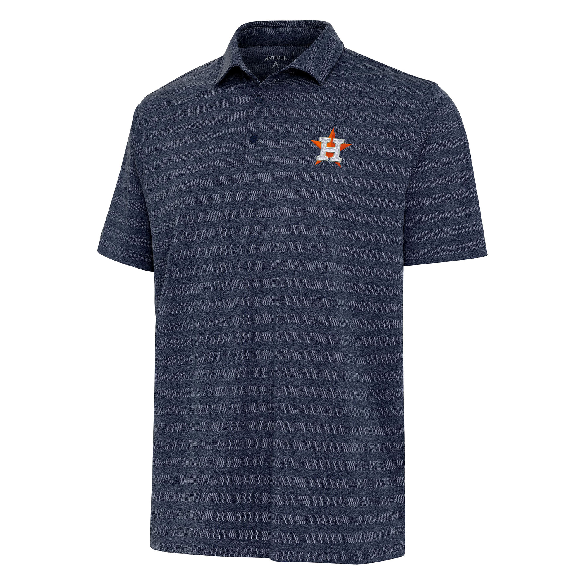 Men’s Antigua Heather Navy Houston Astros Urge Polo Houston Astros Fan Edition