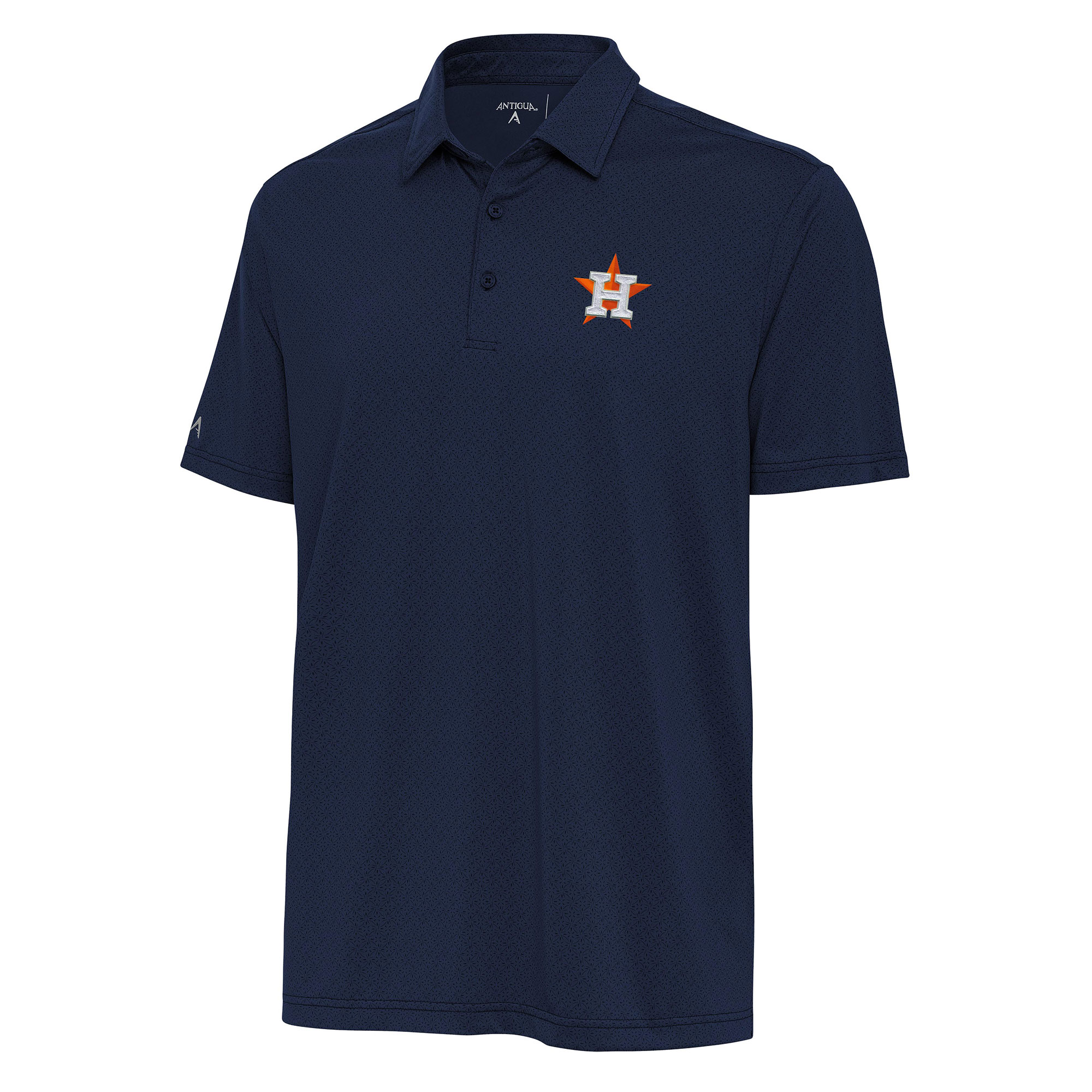 Men’s Antigua Navy Houston Astros Whirl Polo Houston Astros Fan Edition