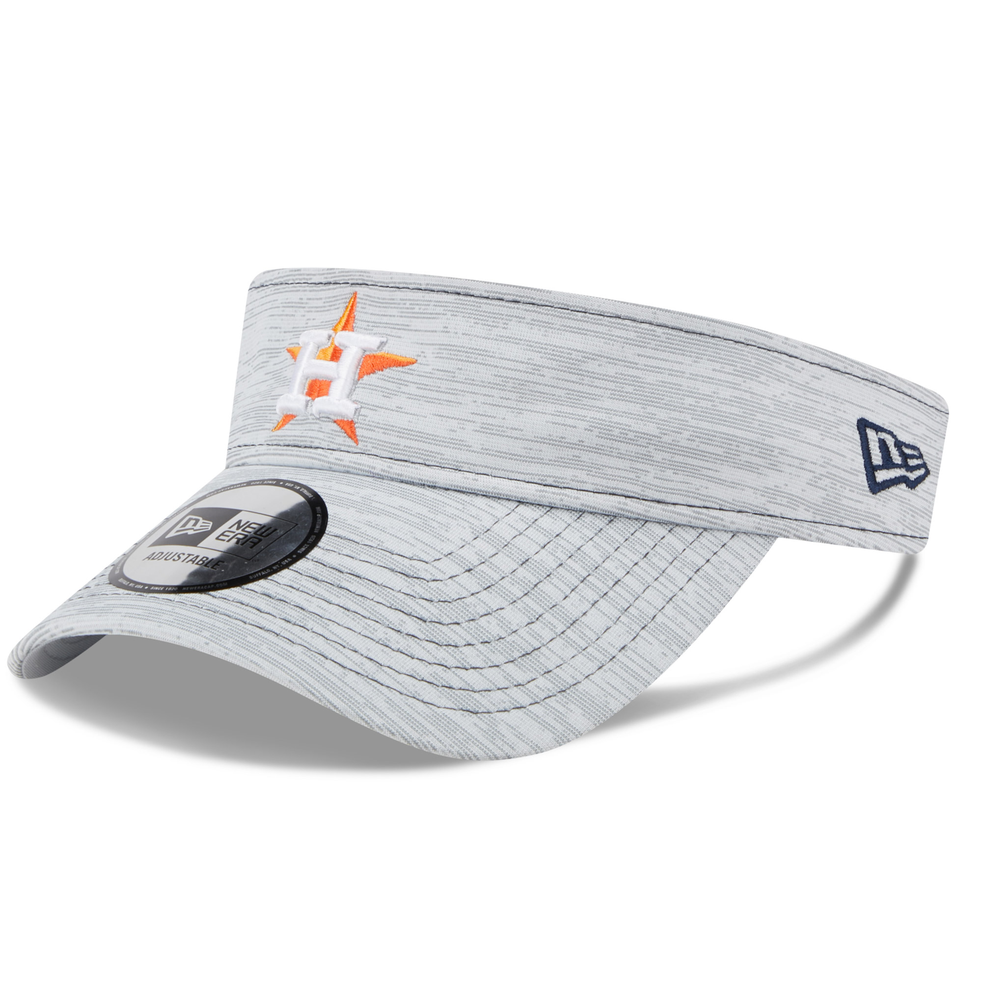 Men’s New Era Gray Houston Astros Adjustable Visor Houston Astros Fan Edition