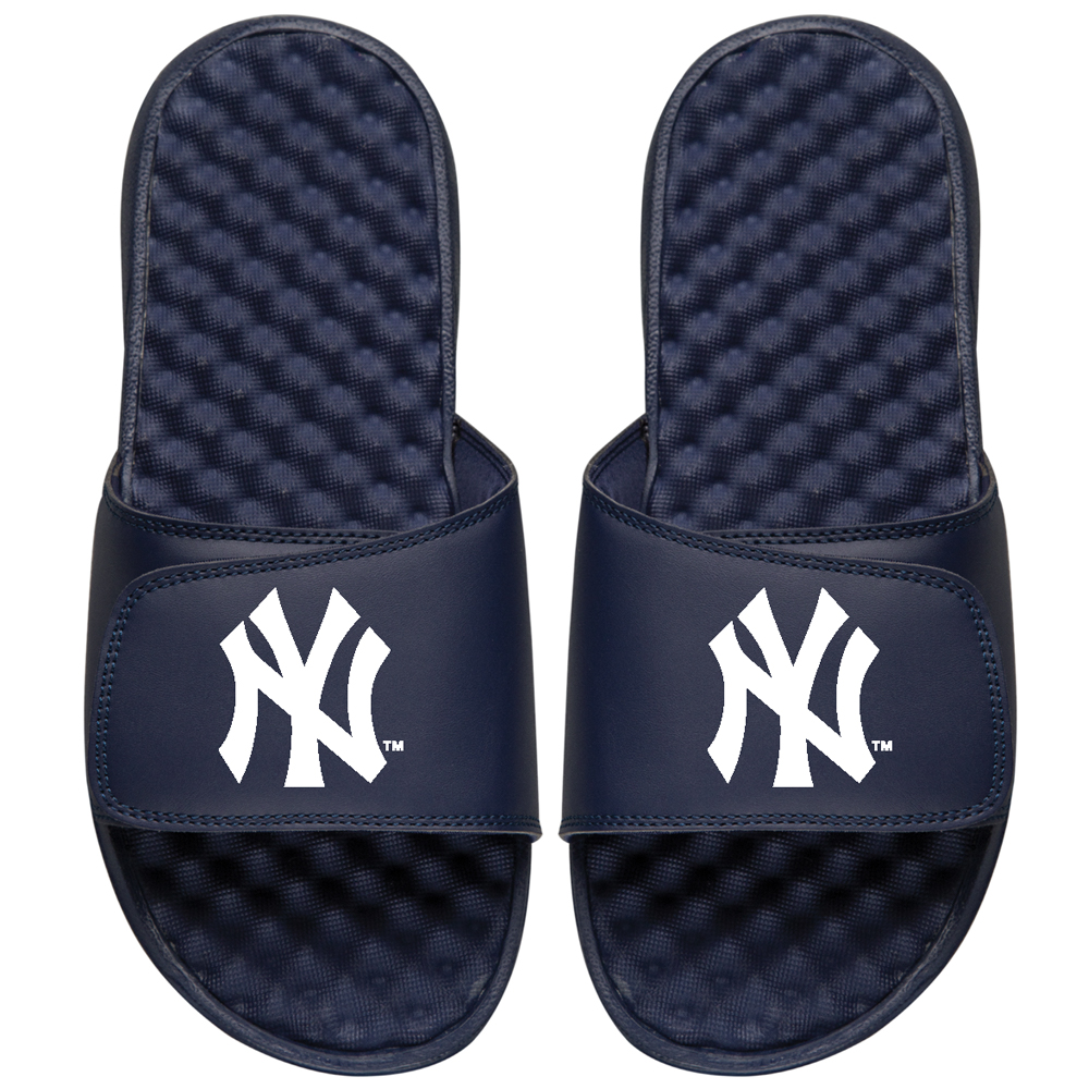 Men’s ISlide Navy New York Yankees Alternate Logo Slide Sandals
