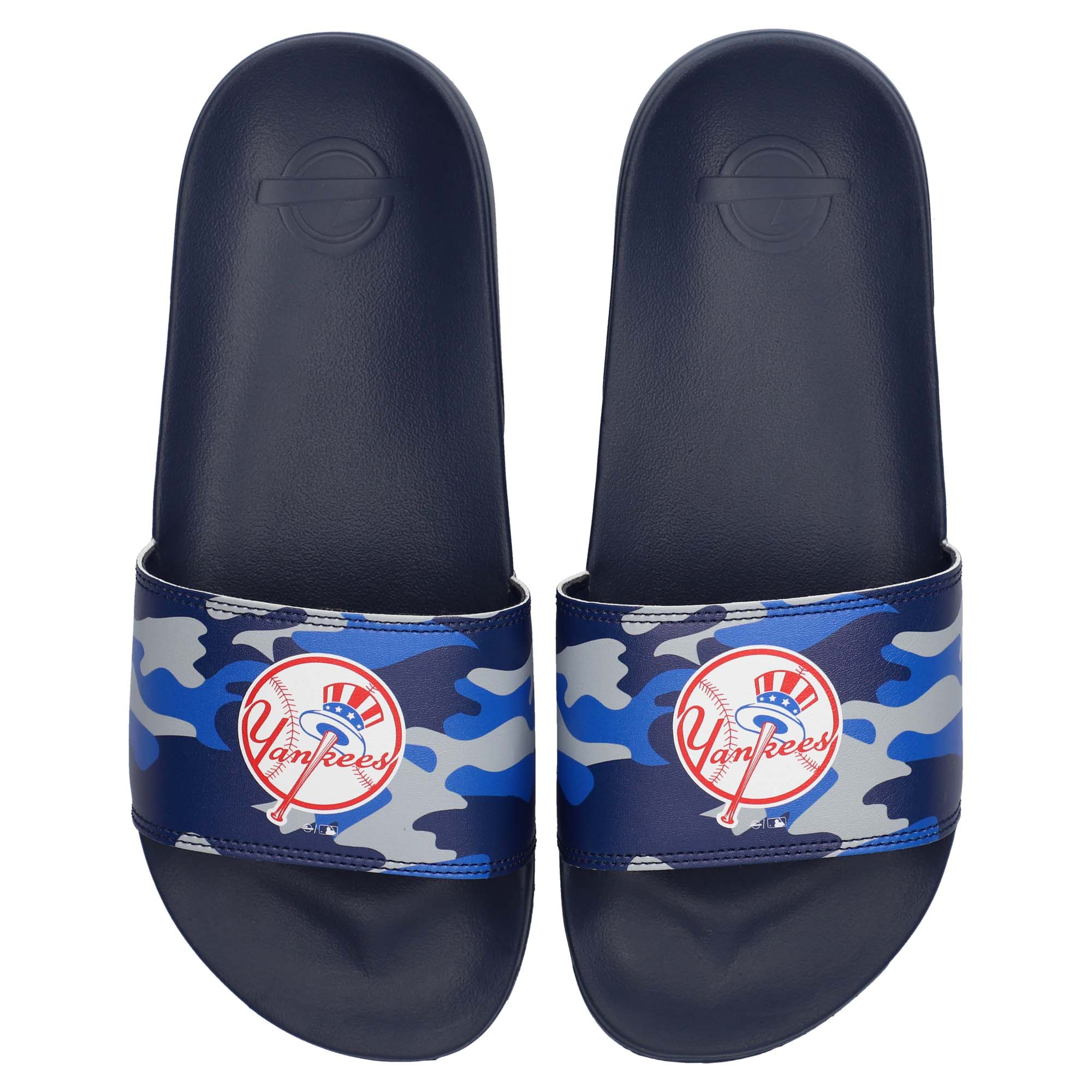 Men’s ISlide New York Yankees Camo Motto Slide Sandals