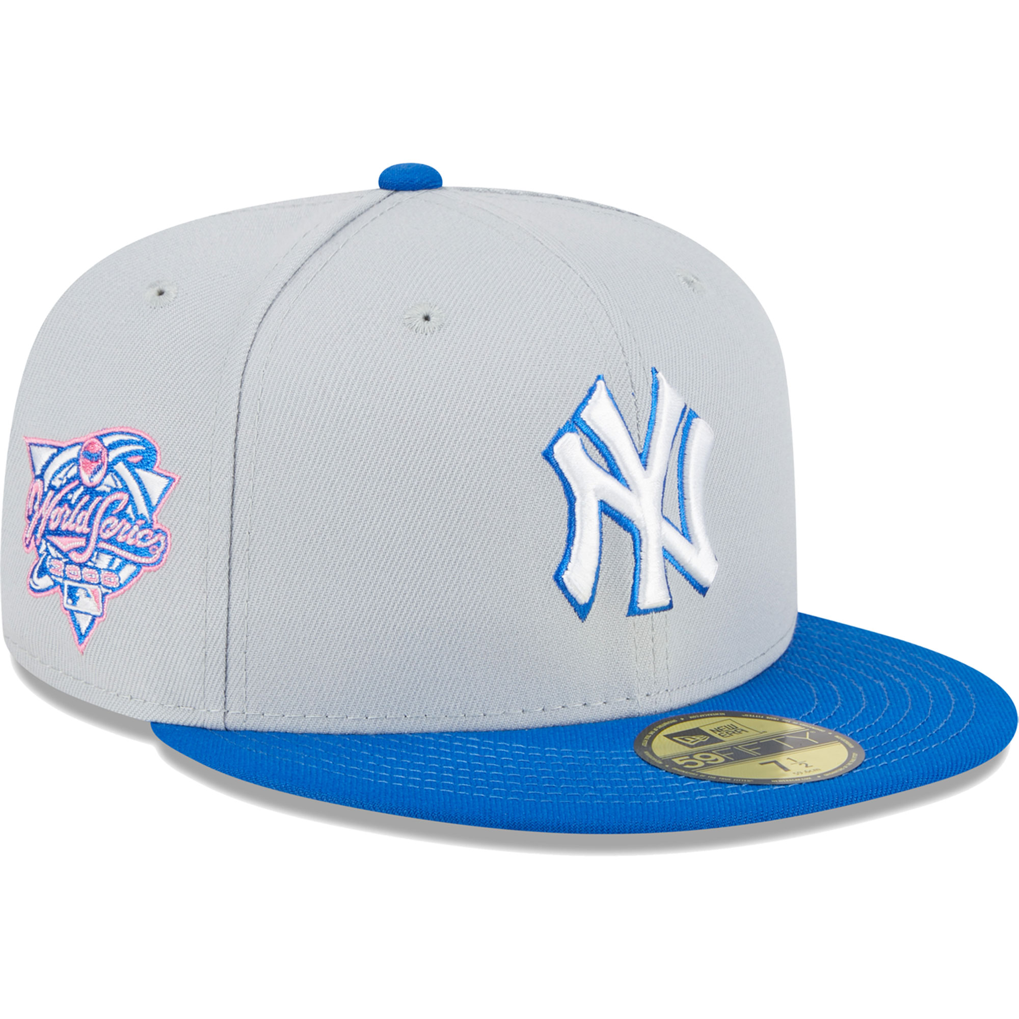 Men’s New Era Gray/Blue New York Yankees Dolphin 59FIFTY Fitted Hat
