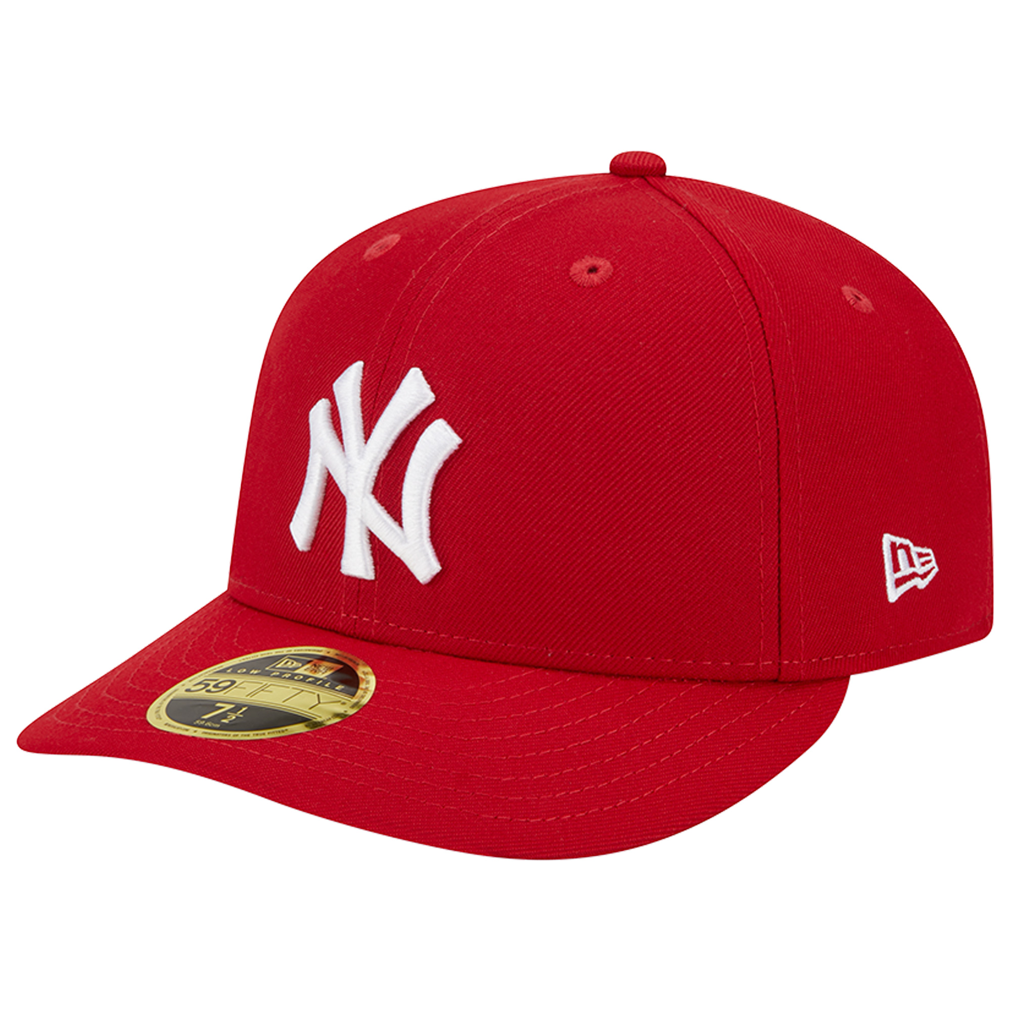 Men’s New Era Scarlet New York Yankees Low Profile 59FIFTY Fitted Hat