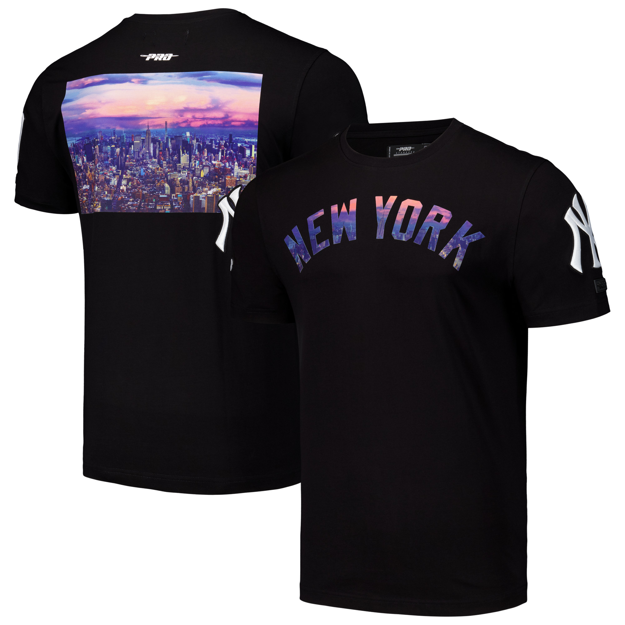 Men’s Pro Standard Black New York Yankees Cityscape T-Shirt
