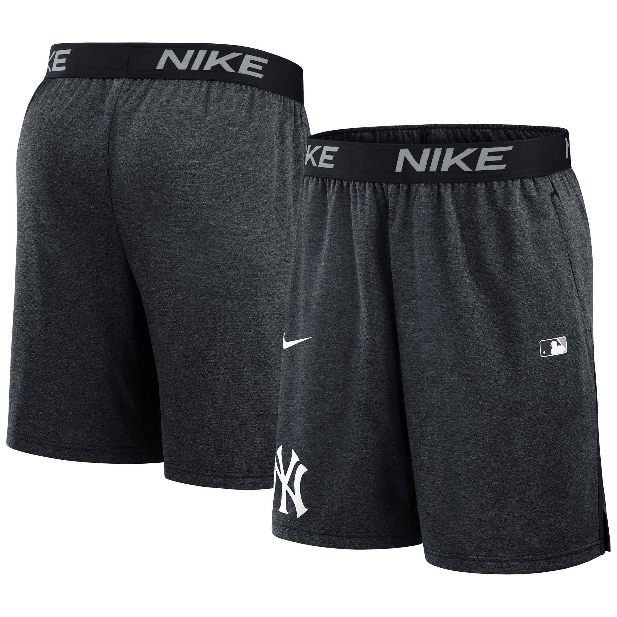 Men’s Nike Navy New York Yankees Authentic Collection Performance Knit Shorts