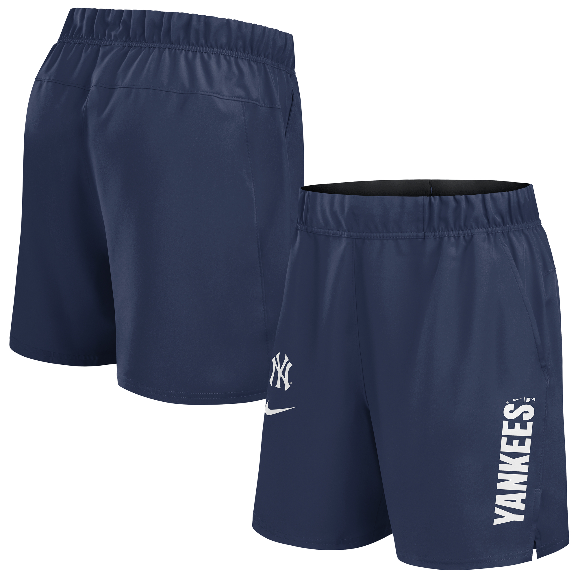 Men’s Nike Navy New York Yankees Woven Victory Dri-FIT Shorts