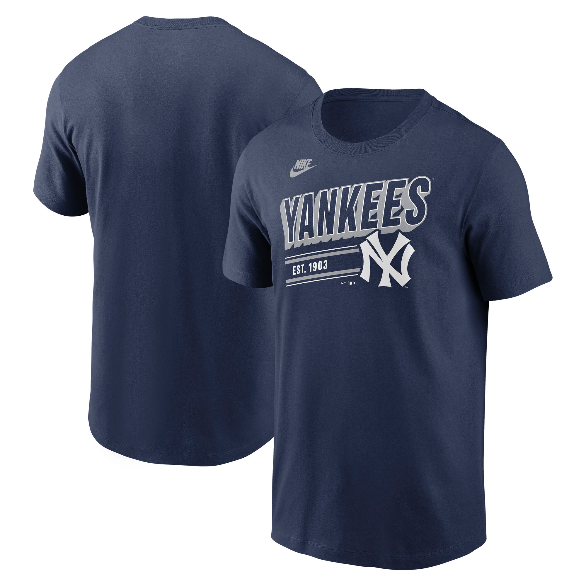 Camiseta de algod??n retro Cooperstown de los New York Yankees de Nike – Hombres
