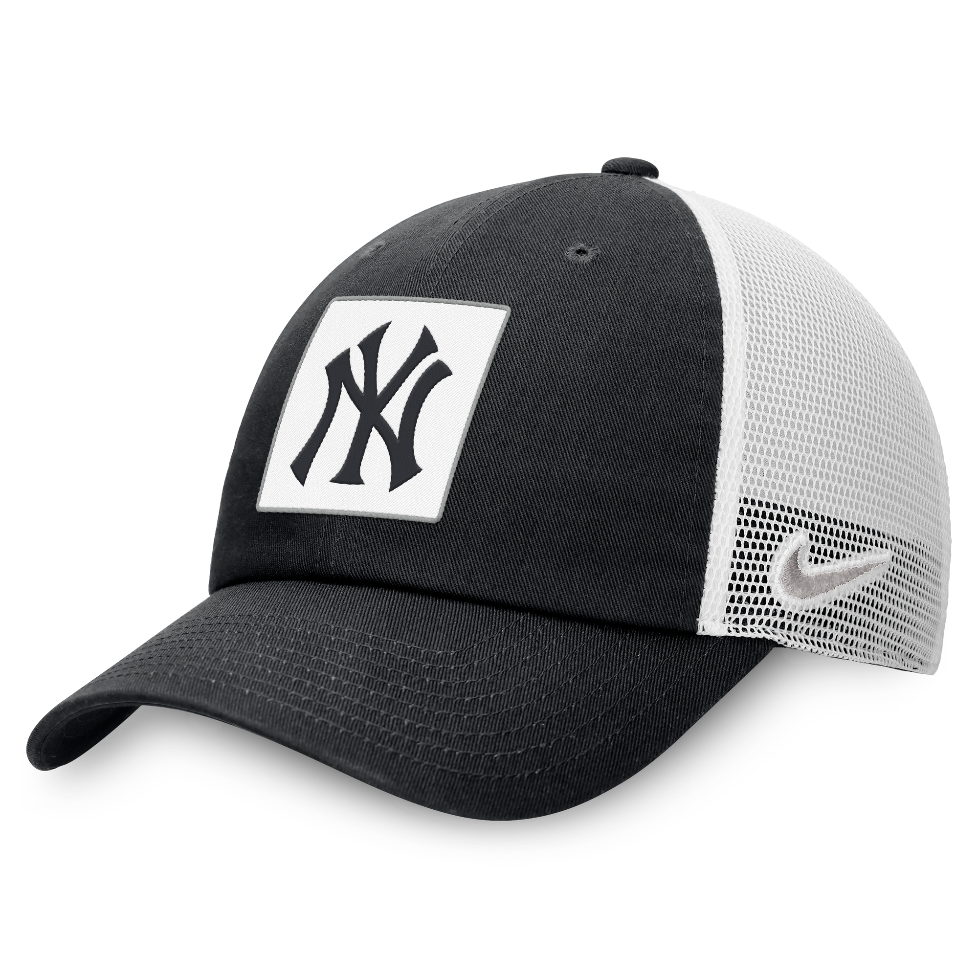 Men’s Nike Black New York Yankees Rise Adjustable Trucker Hat