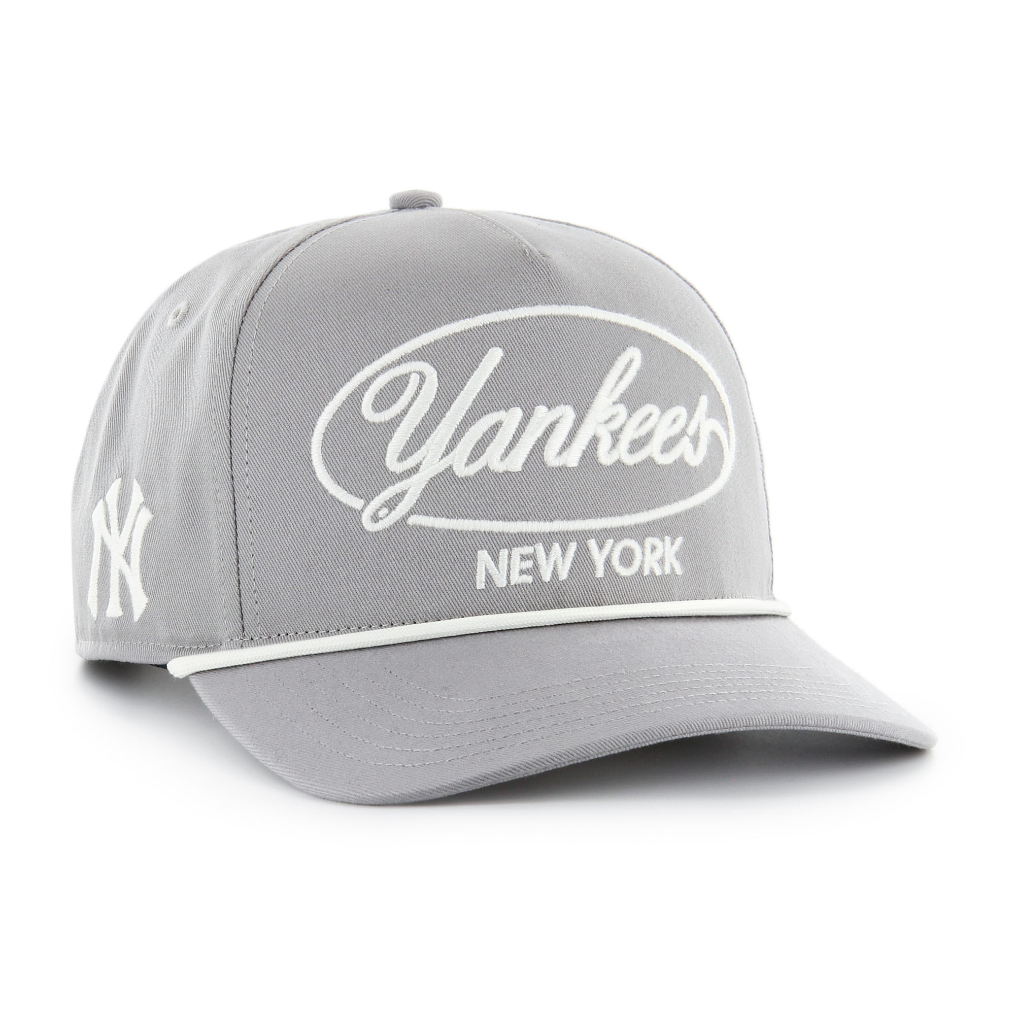 Men’s ’47 Gray New York Yankees Foundational Hitch Adjustable Hat