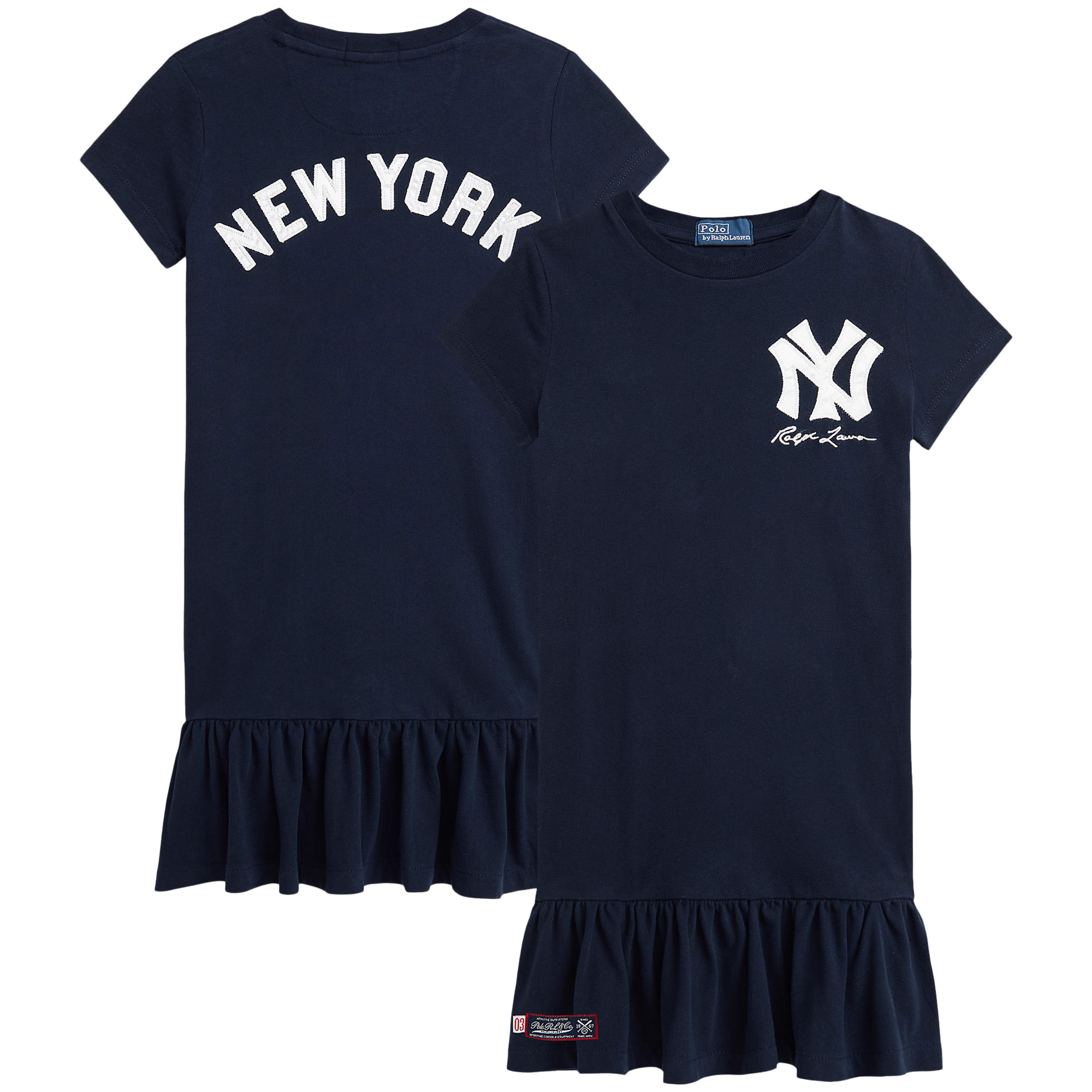 Toddler Polo Ralph Lauren Navy Yankees Dress