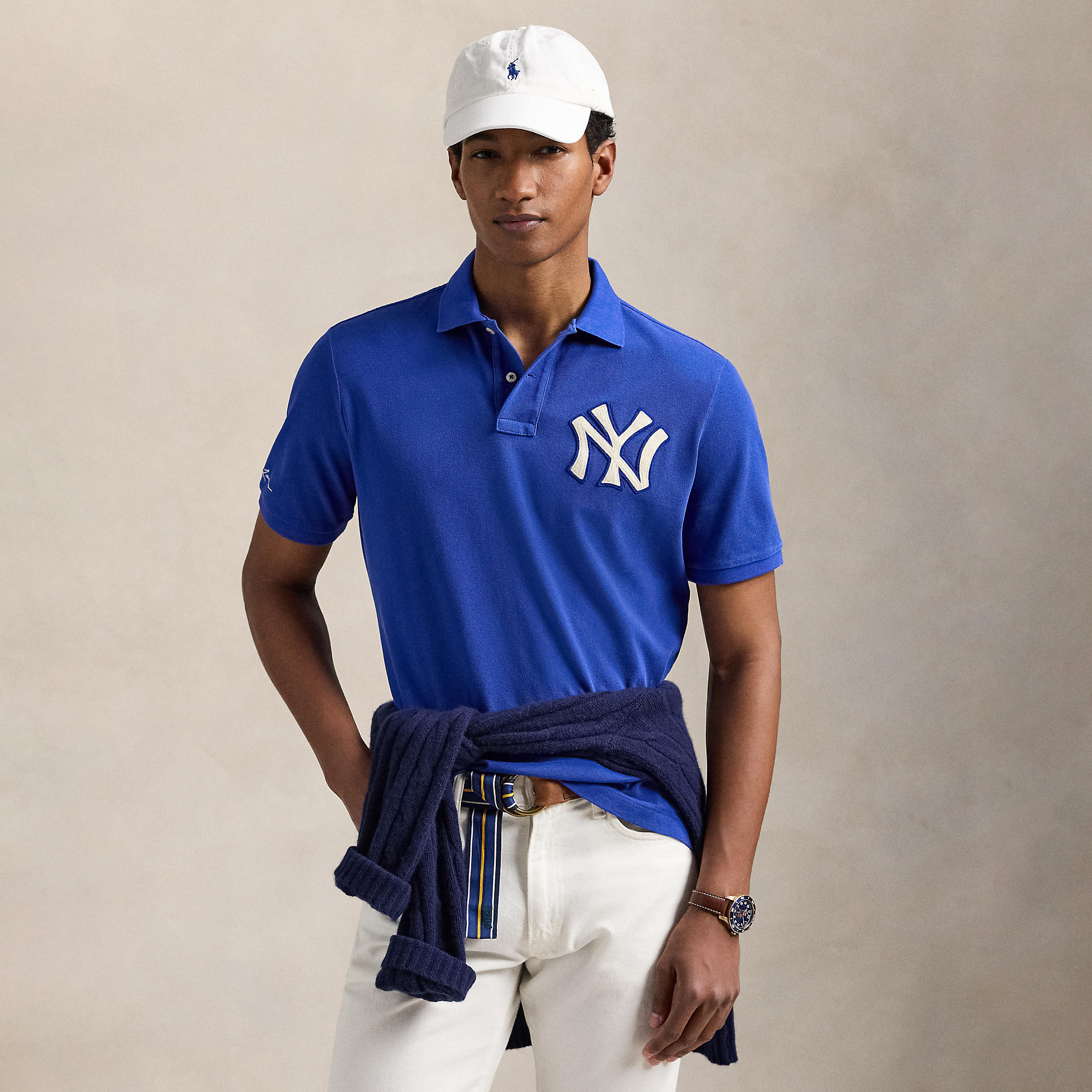 Polo Ralph Lauren Royal Yankees Polo Shirt