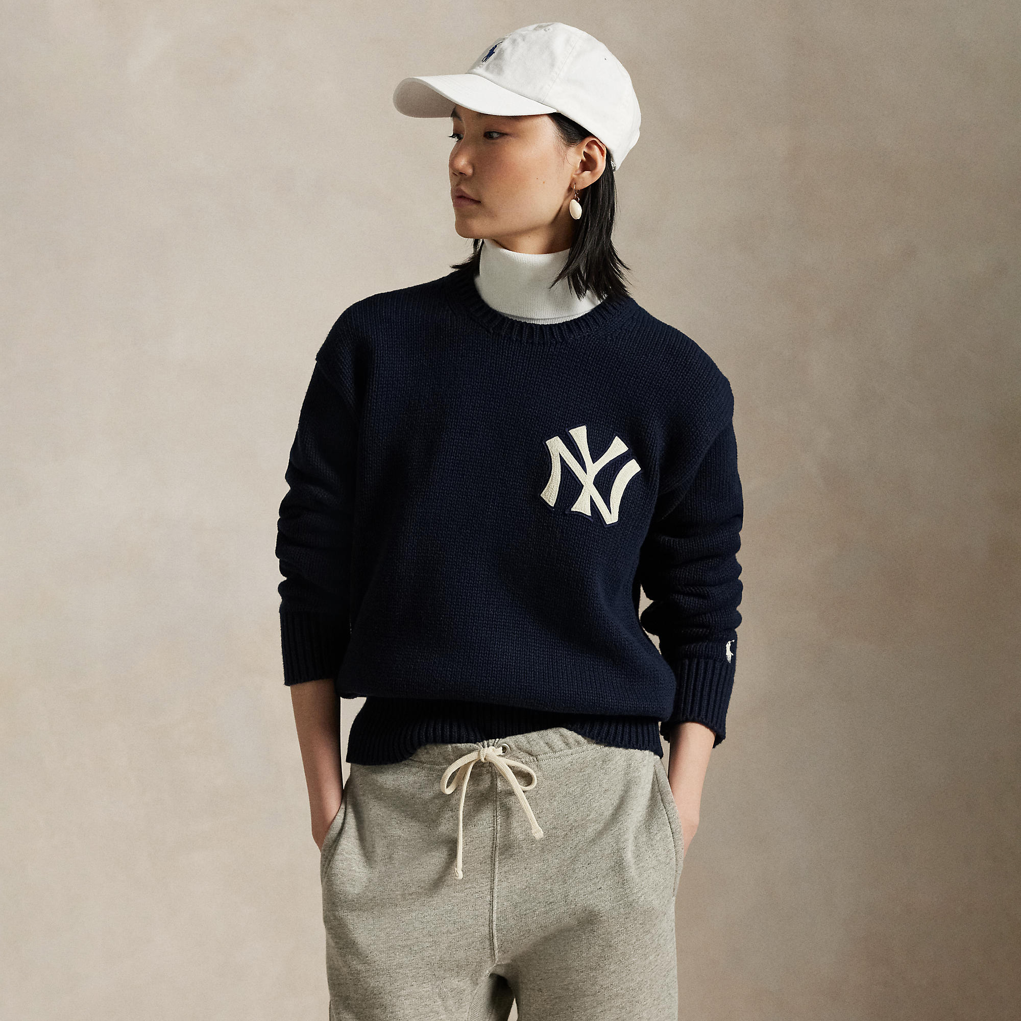 Polo Ralph Lauren Navy Yankees Sweater