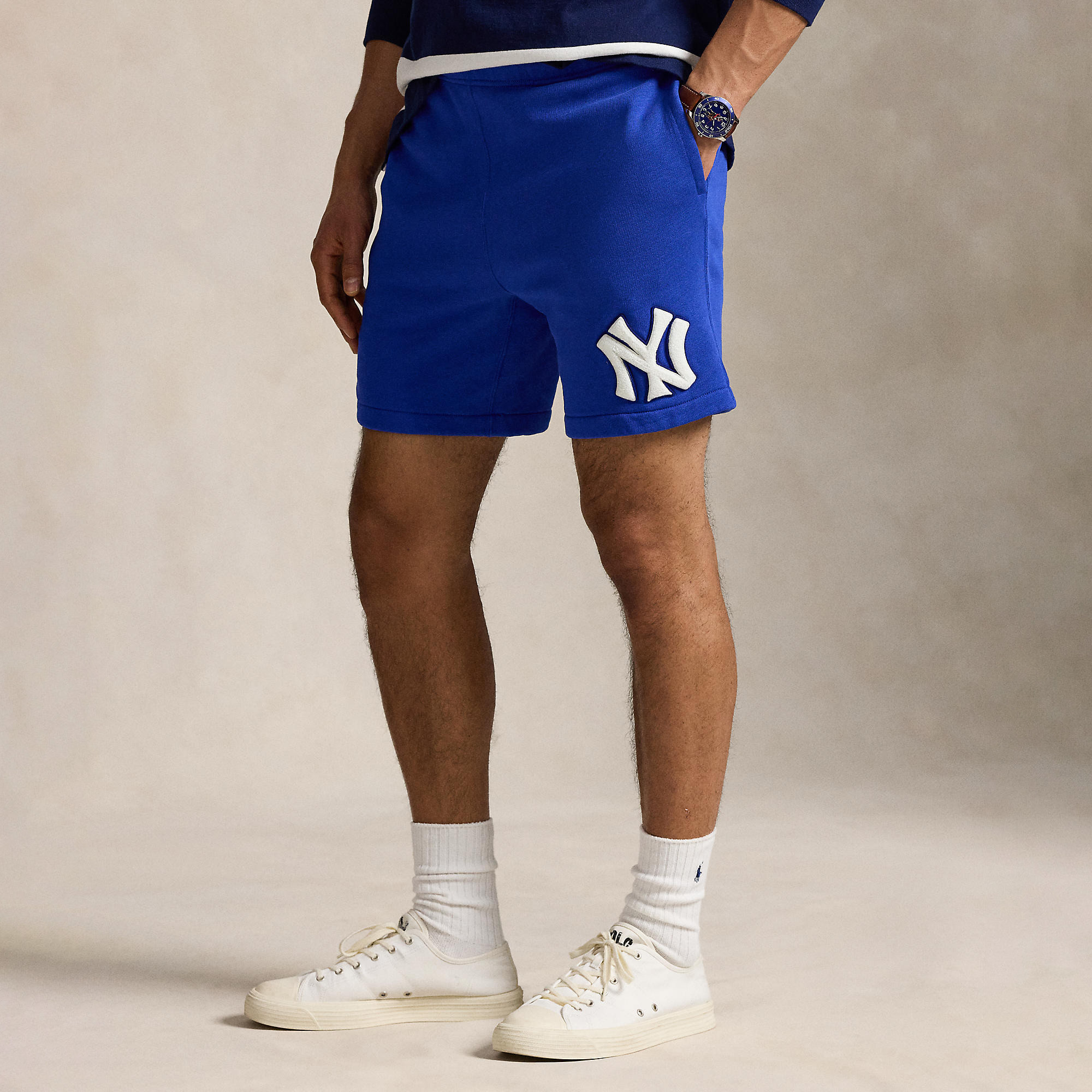 Polo Ralph Lauren Royal Yankees Fleece Shorts
