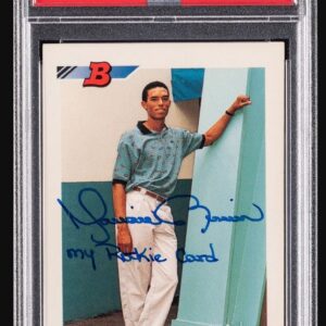 Mariano Rivera 1992 Bowman RC “my Rookie Card” PSA 10 AUTO