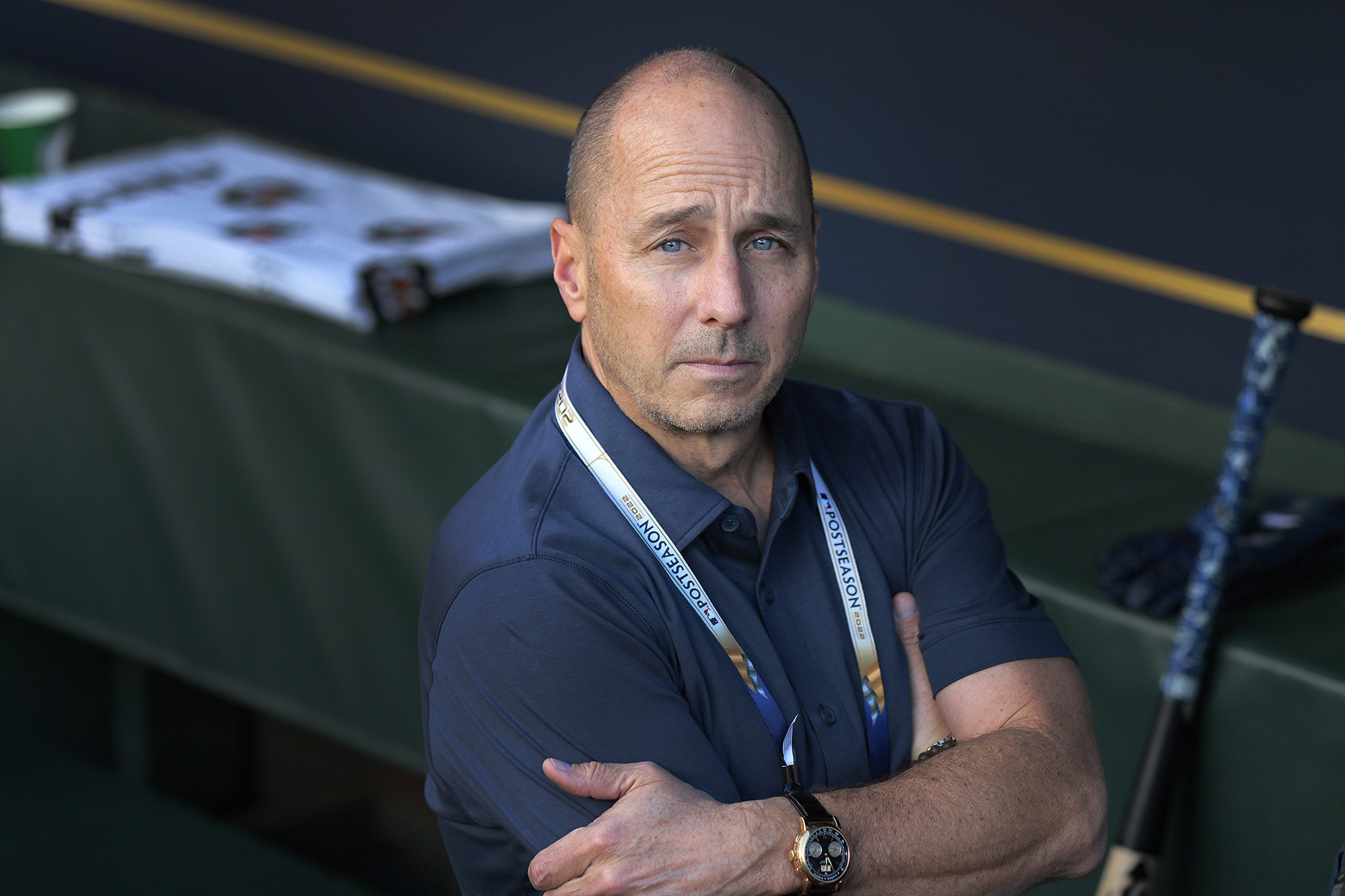 Cashman’s Poker Hand: All-In on Trent Grisham with a Pair of Twos